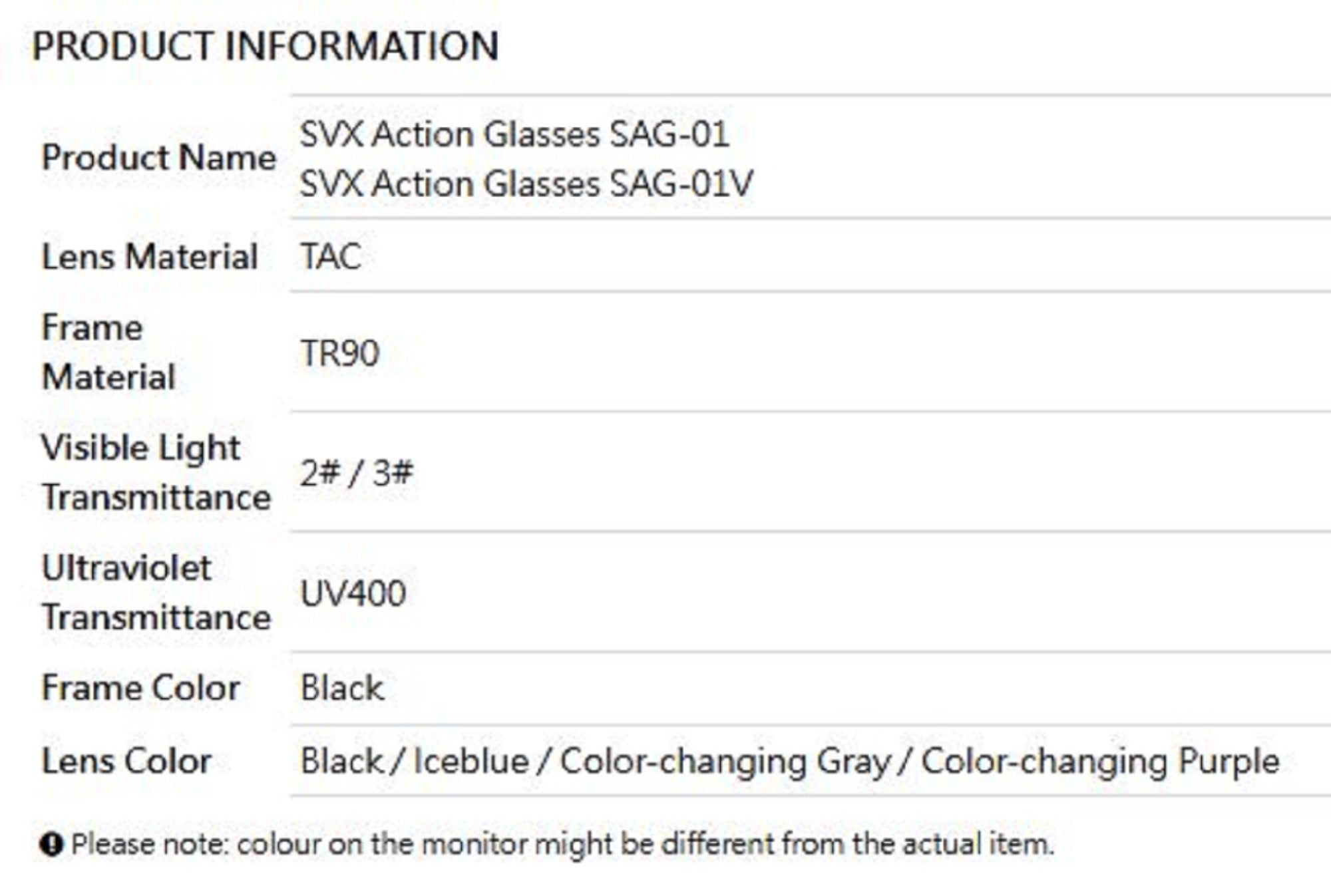 Sea VentureX SAG-01 Sunglasses Polarised Purple (0725)