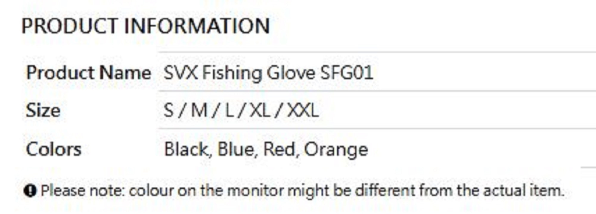 Sea VentureX SFG-01 Gloves Fishing Blue L (0758)