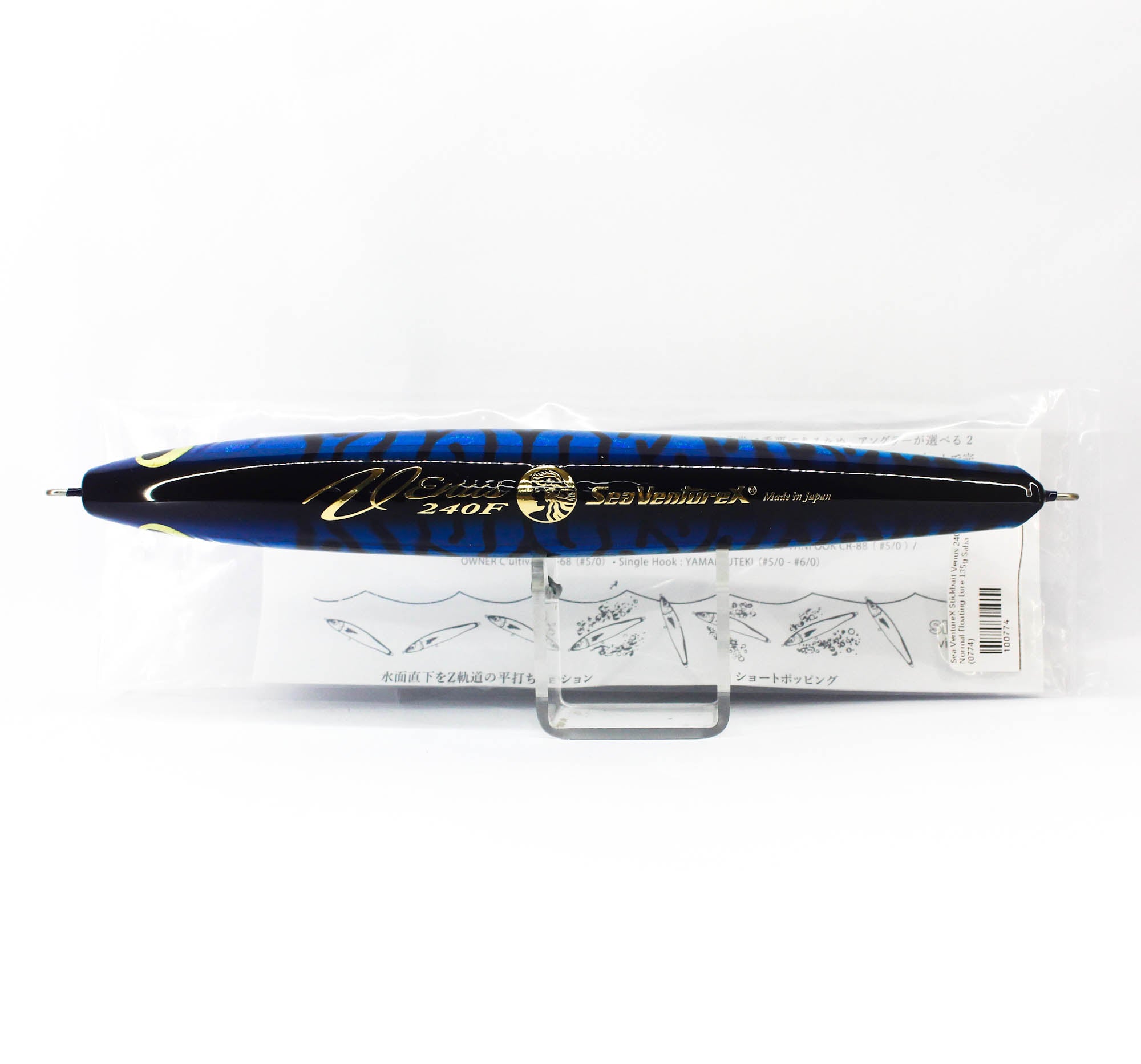 Sea VentureX Stickbait Venus 240F Normal Floating Lure 135g Saba (0774)