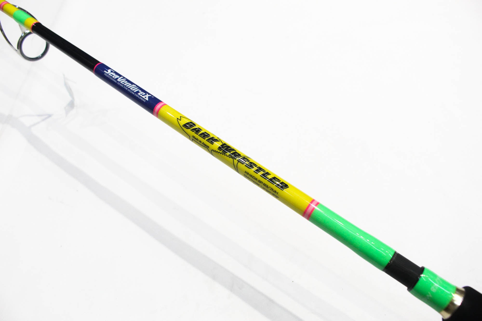 Sea VentureX SVX Rod Spinning Dark Wrestler 83/7 MH P.E 6-8 G Yellow 0789