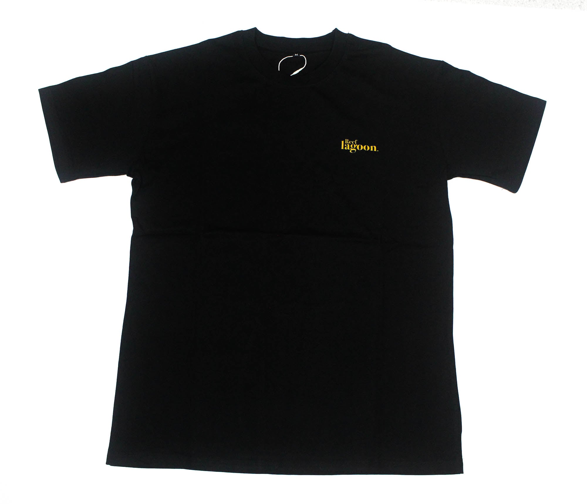 Reef Lagoon T-Shirt Footballer Coral Trout Size L Black (0914)