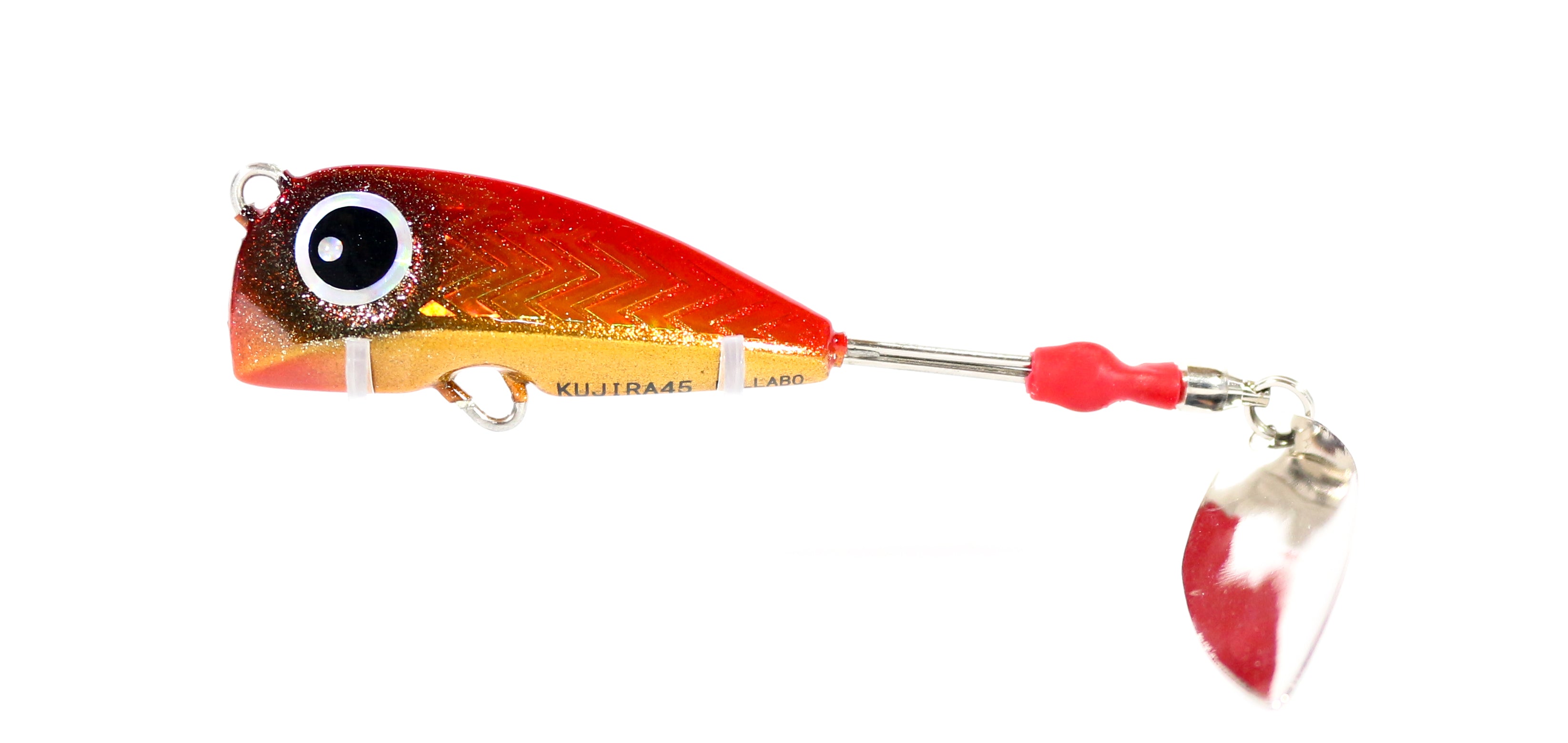 Sale FCL Labo Spinner Tail Madai Jig Kujira 45grams Sinking Lure Red (1102)