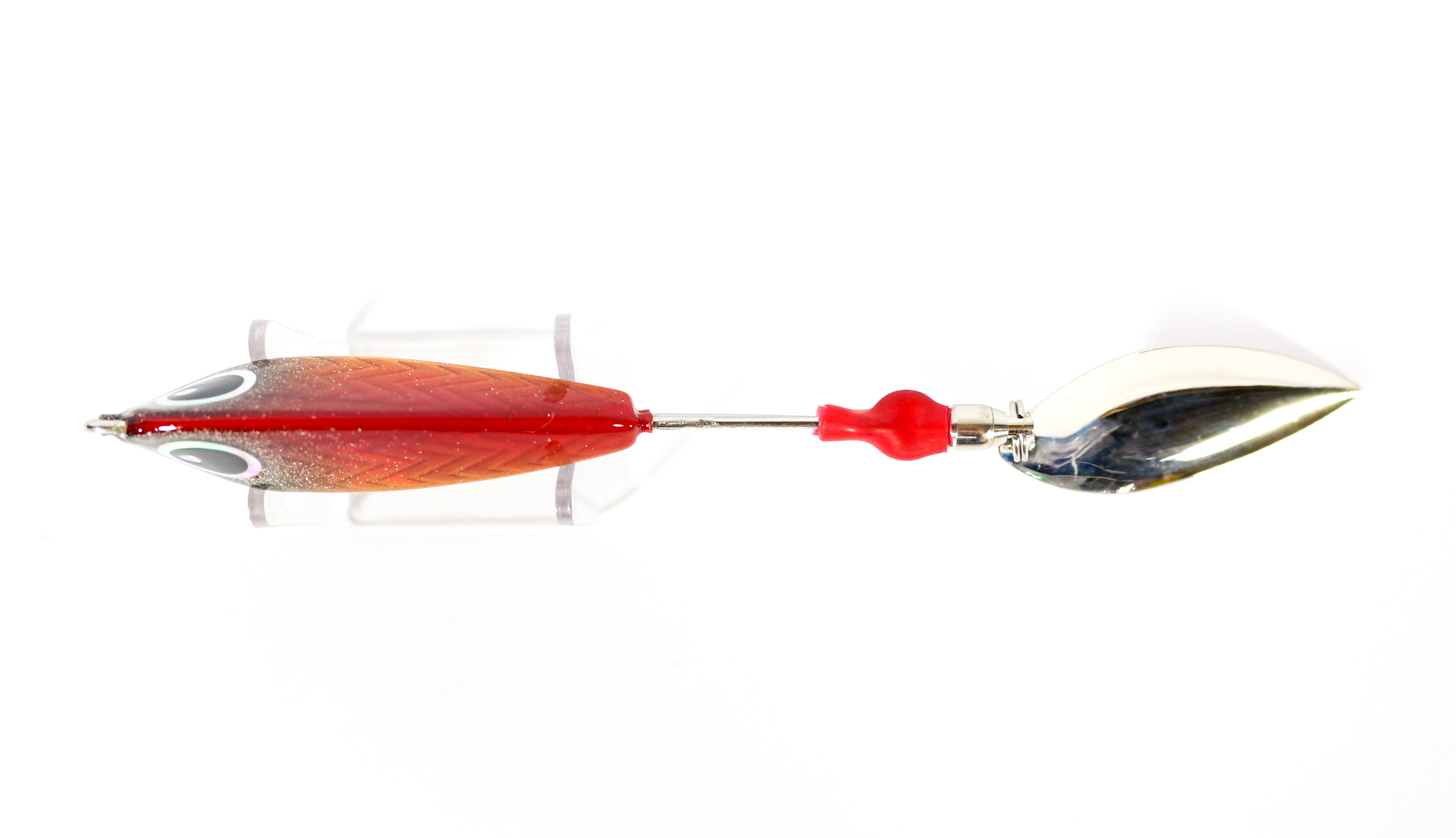 Sale FCL Labo Spinner Tail Madai Jig Kujira 45grams Sinking Lure Red (1102)