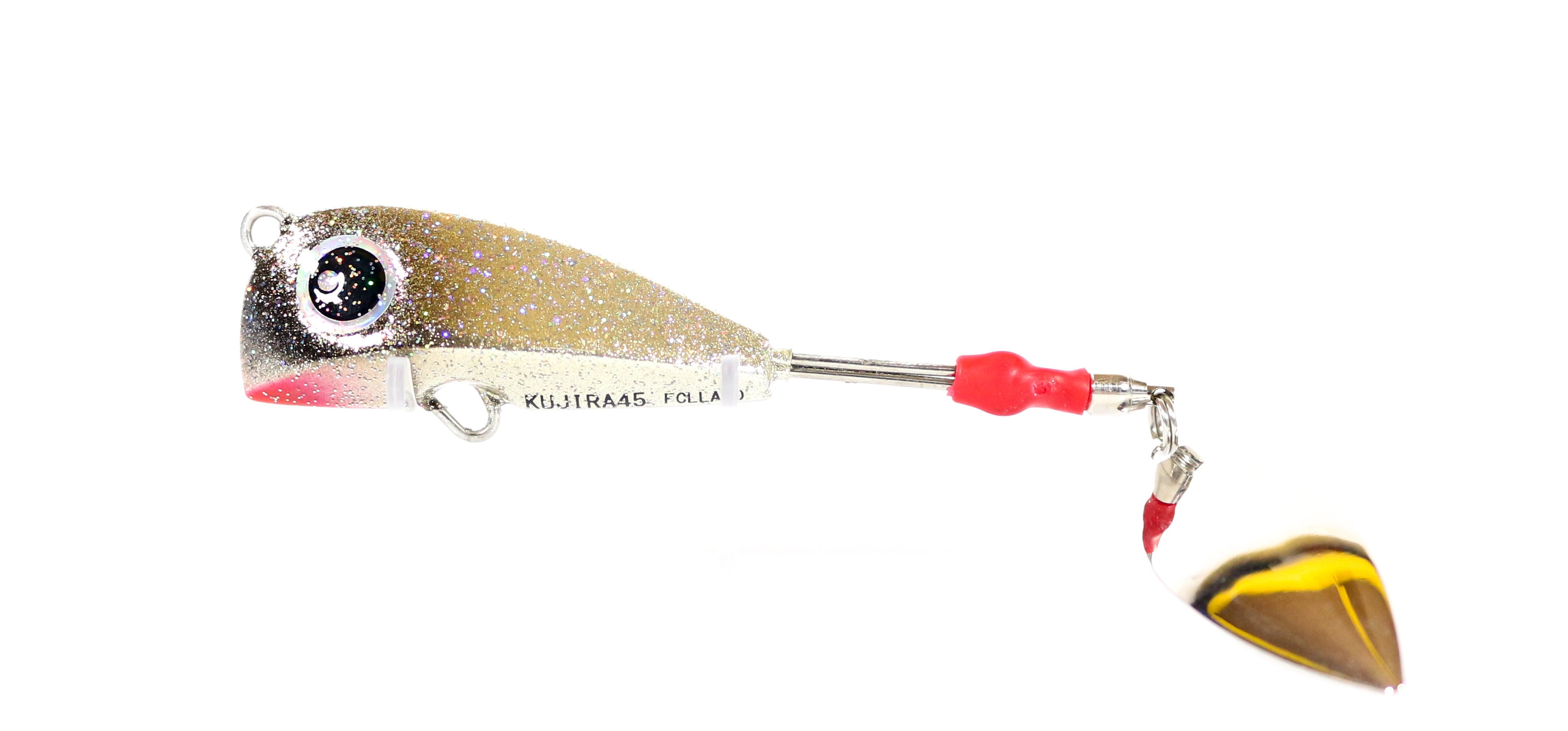 Sale FCL Labo Spinner Tail Jig Kujira 45 Grams Sinking Lure Glitter (1104)