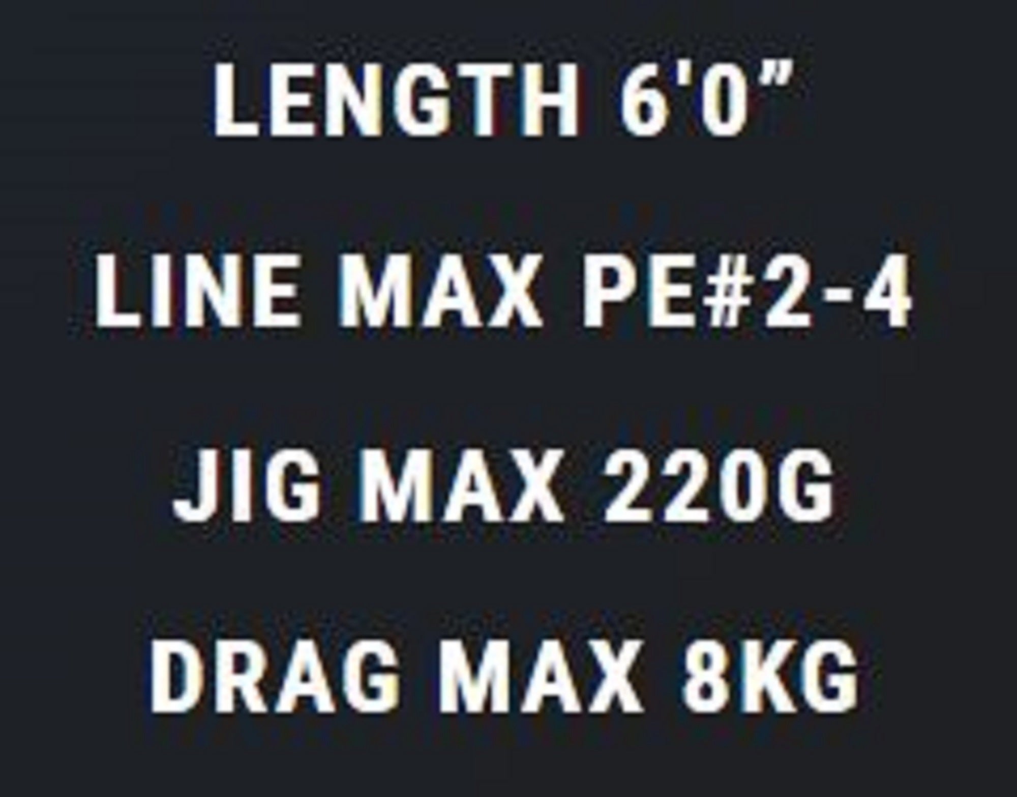 MC Works Rod Spinning DT602 PLUS SP P.E 2-4 Jig Max 220 grams (2401)