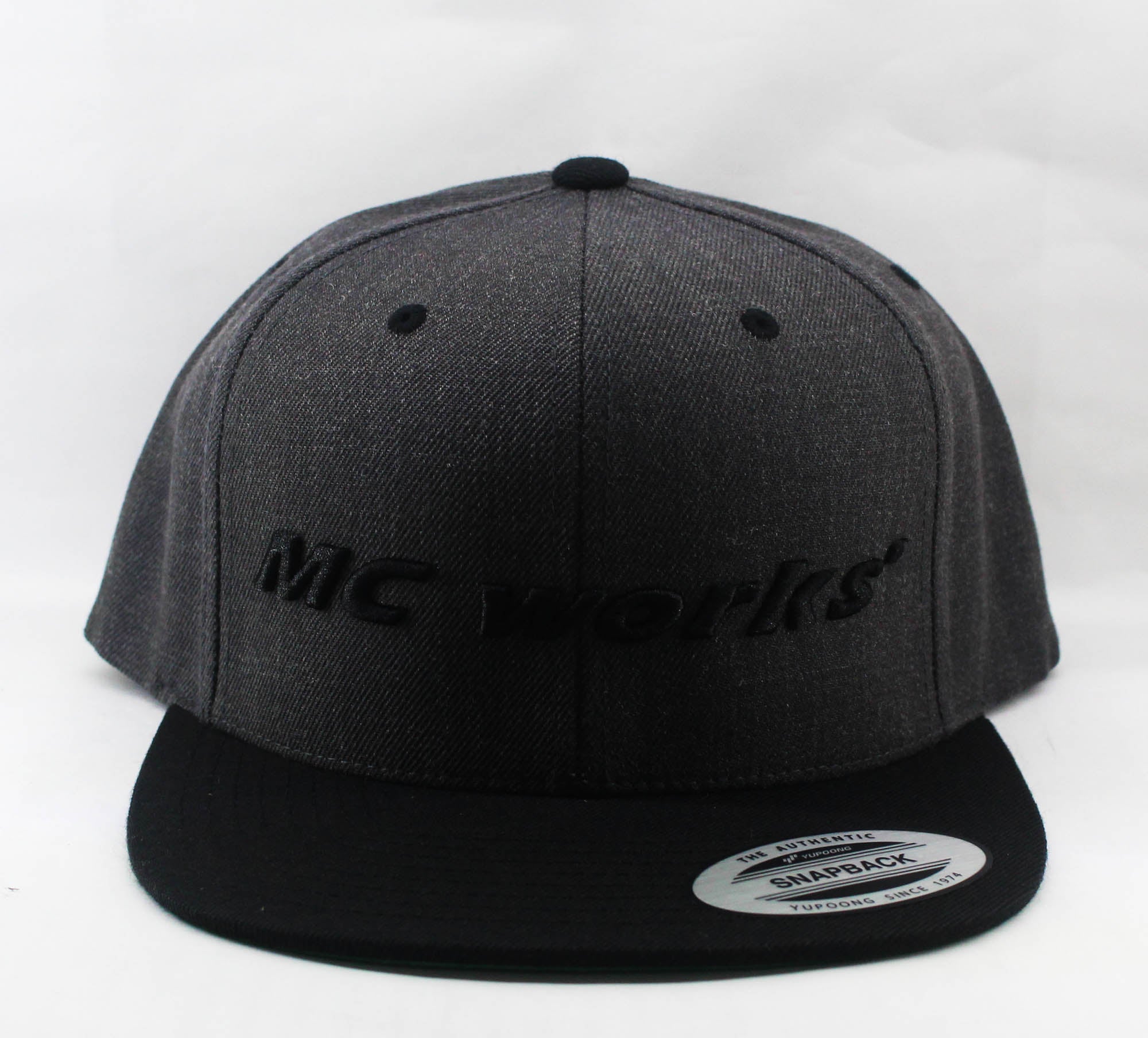 MC Works Cap Snapback Full Visor Grey (2408)