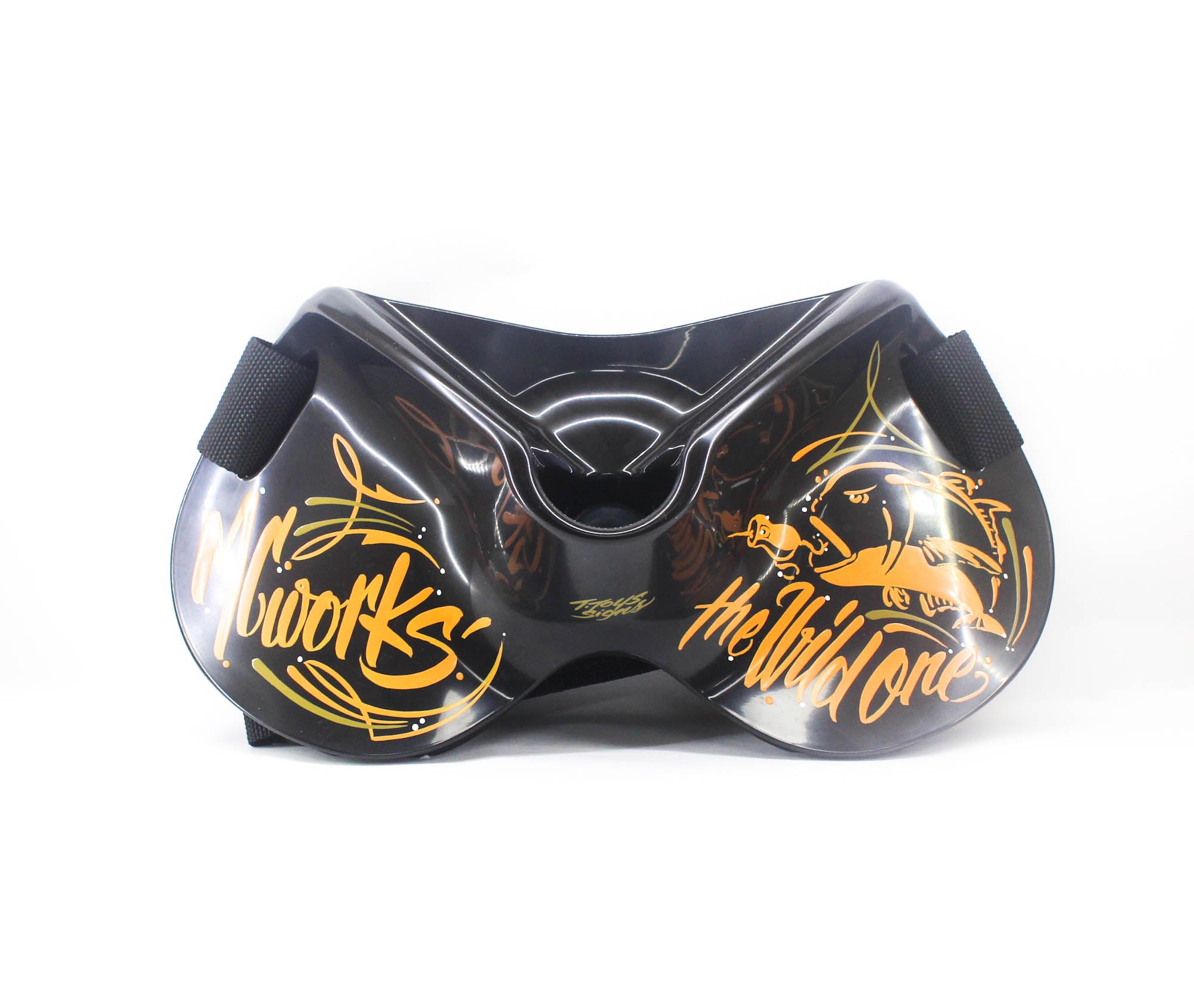 MC Works TT Fighting Gimbal Belt Hand Painted GT Black (2413)
