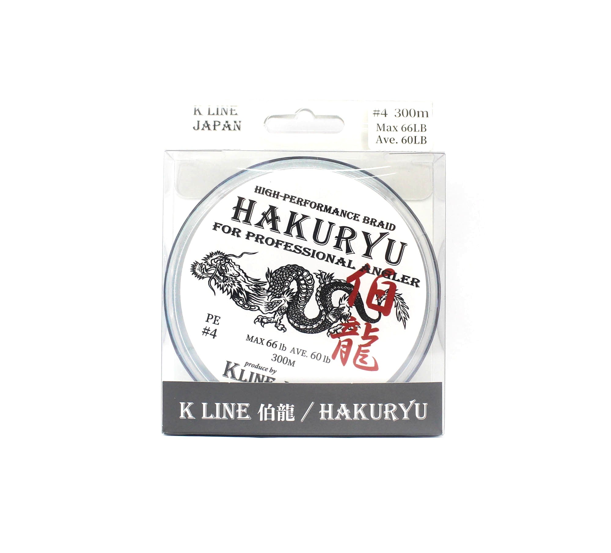 K Line P.E Line Hakuryu 300m P.E 4 66lb Multi (4012)