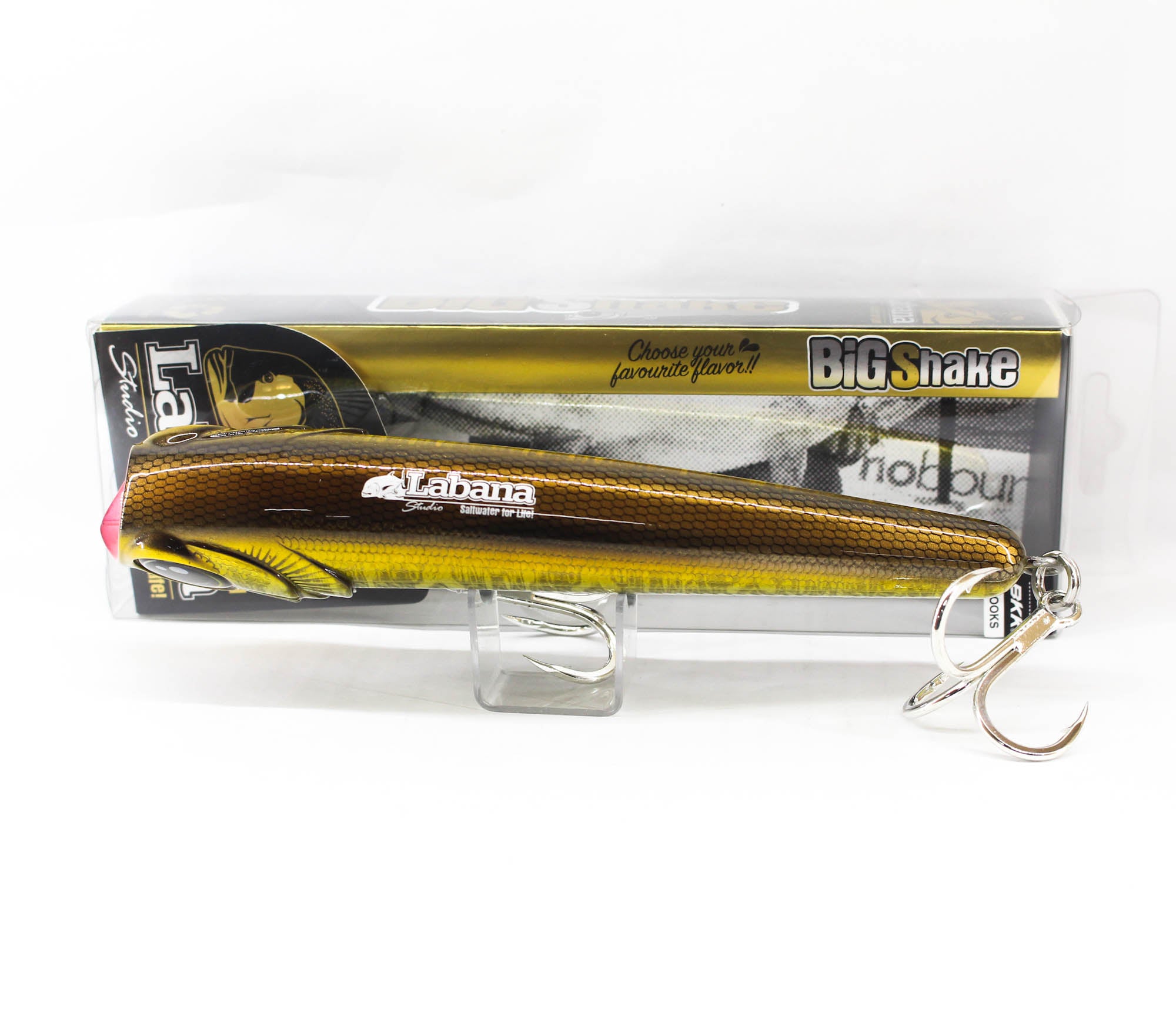 Labana Studio Big Shake 188 mm 100 grams Floating Lure Golden Toffee (5003)