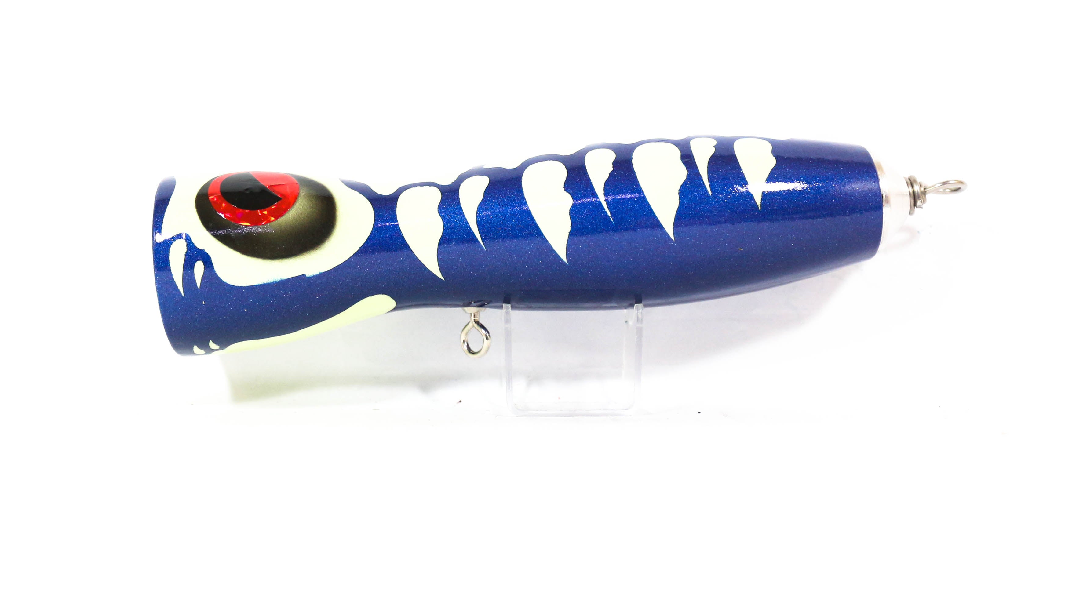 Sale Wood Popper Skeleton Glow Floating 190 mm 130 grams Blue (1008)