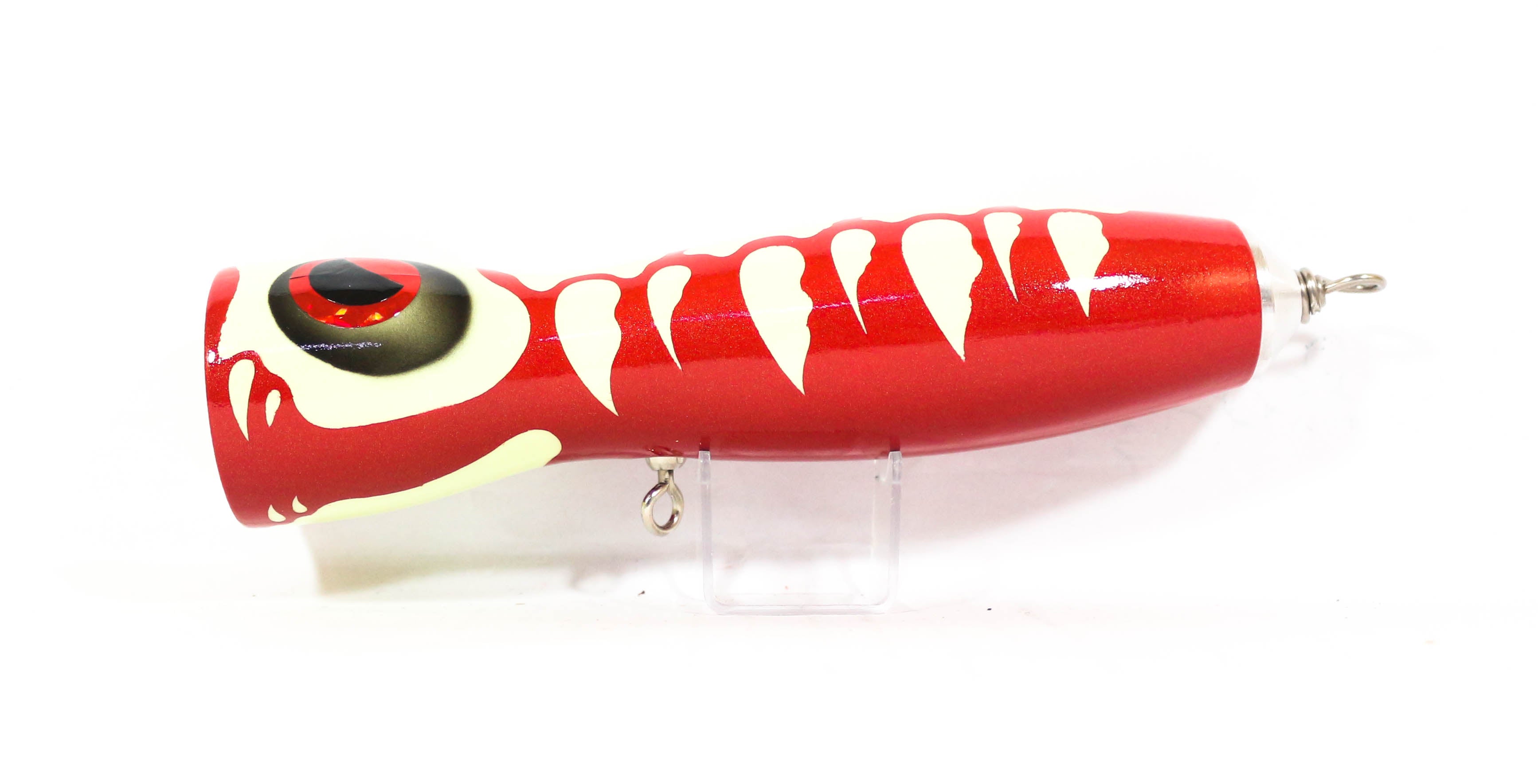 Sale Wood Popper Skeleton Glow Floating 190 mm 130 grams Red (1010)