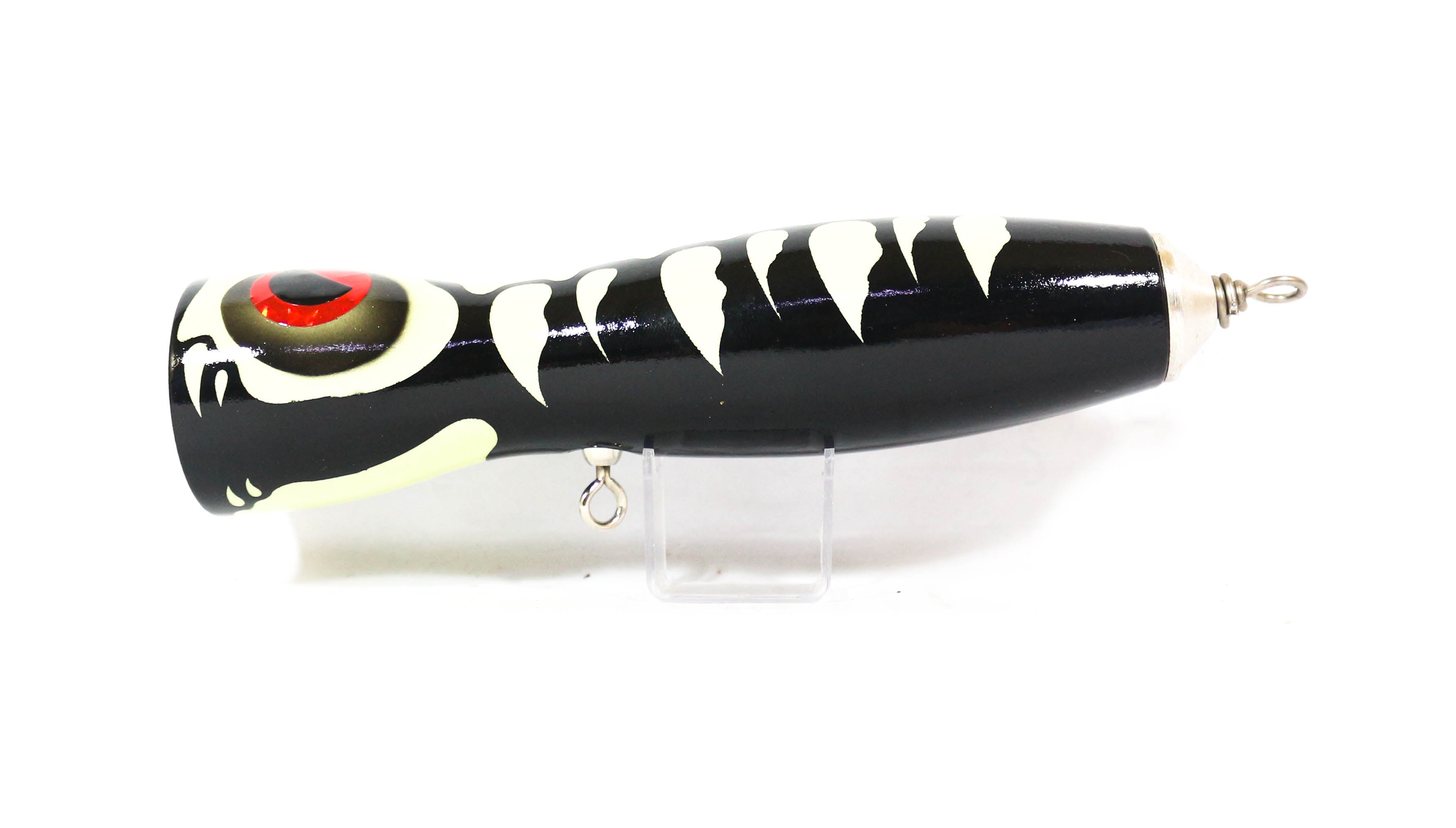 Sale Wood Popper Skeleton Glow Floating 190 mm 130 grams Black (1011)