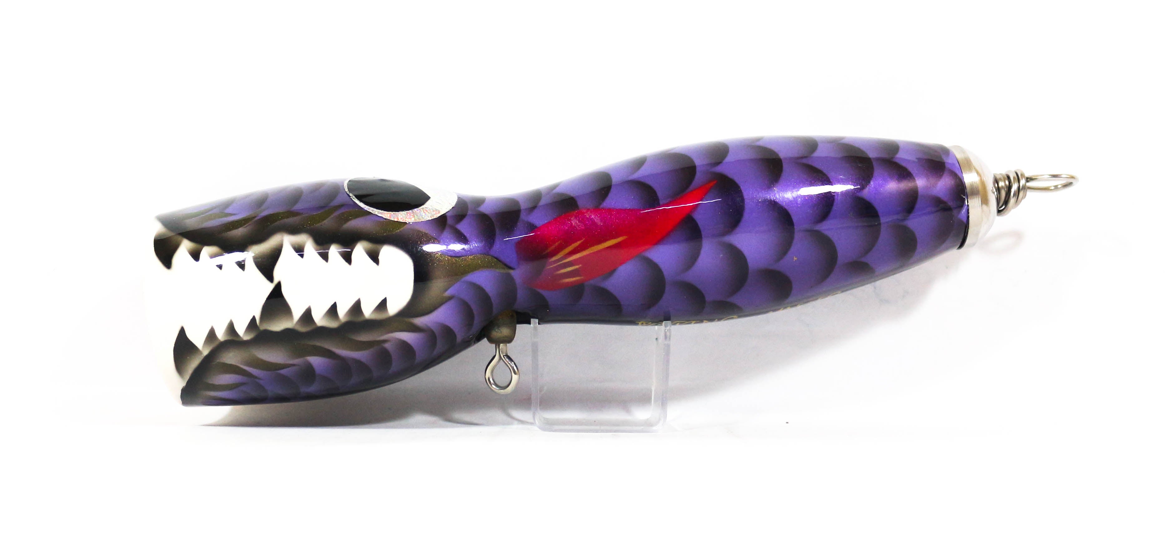 Sale Wood Popper Dragon Floating 220 mm 150 grams Purple (1019)