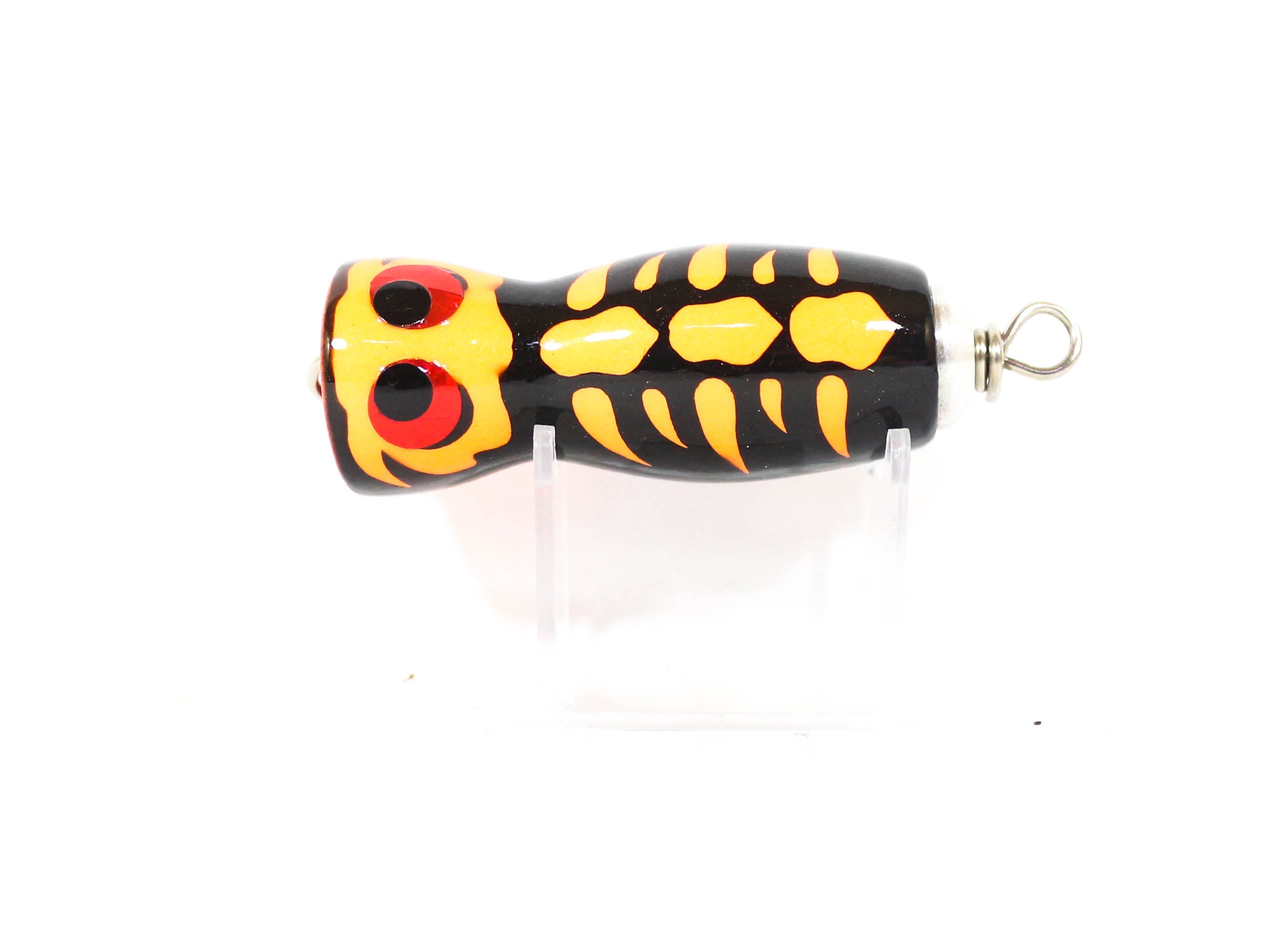 Sale Wood Popper Mini Skeleton Floating 65 mm 8 grams Orange (1021)