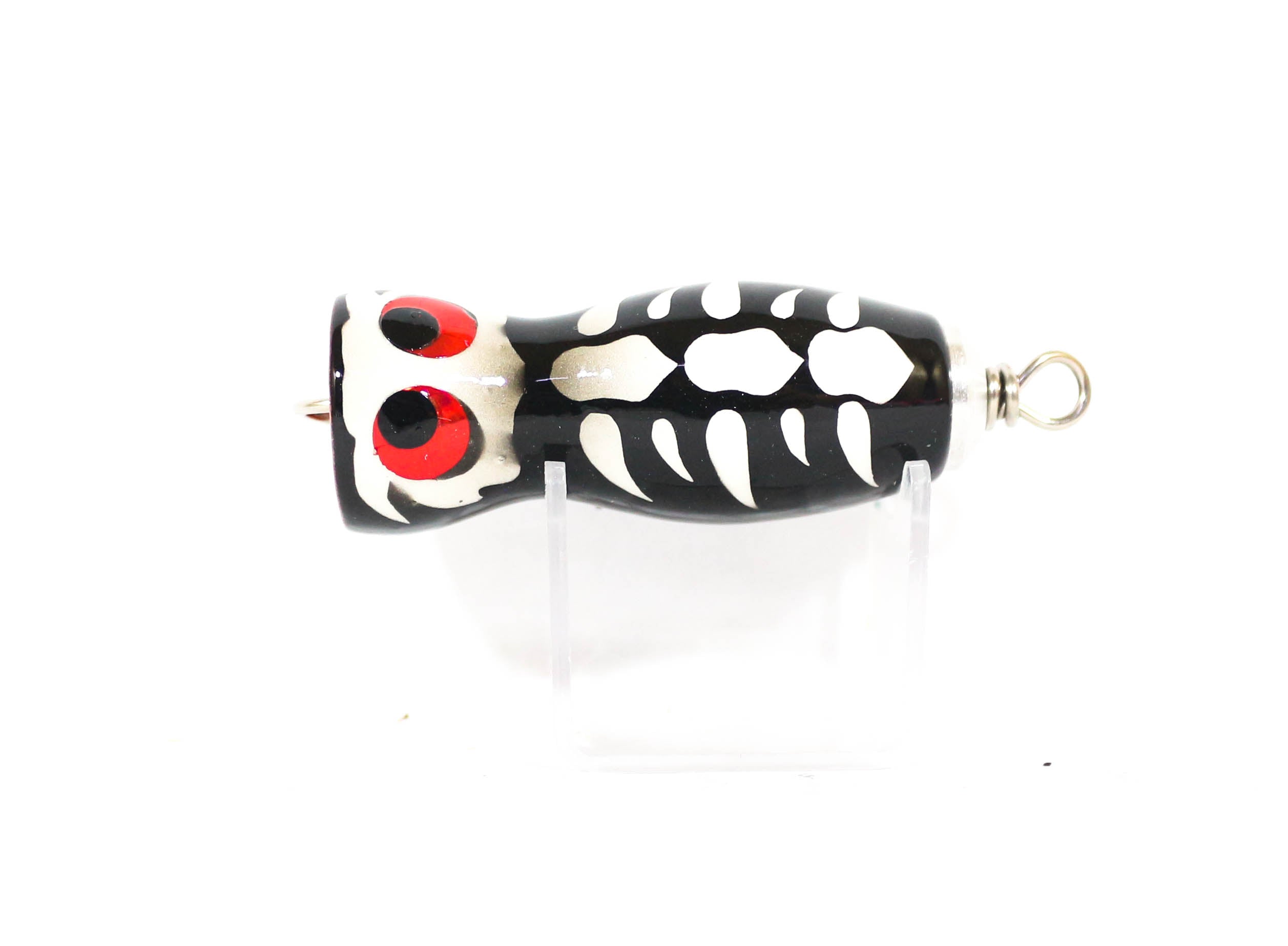 Sale Wood Popper Mini Skeleton Floating 65 mm 8 grams White (1024)