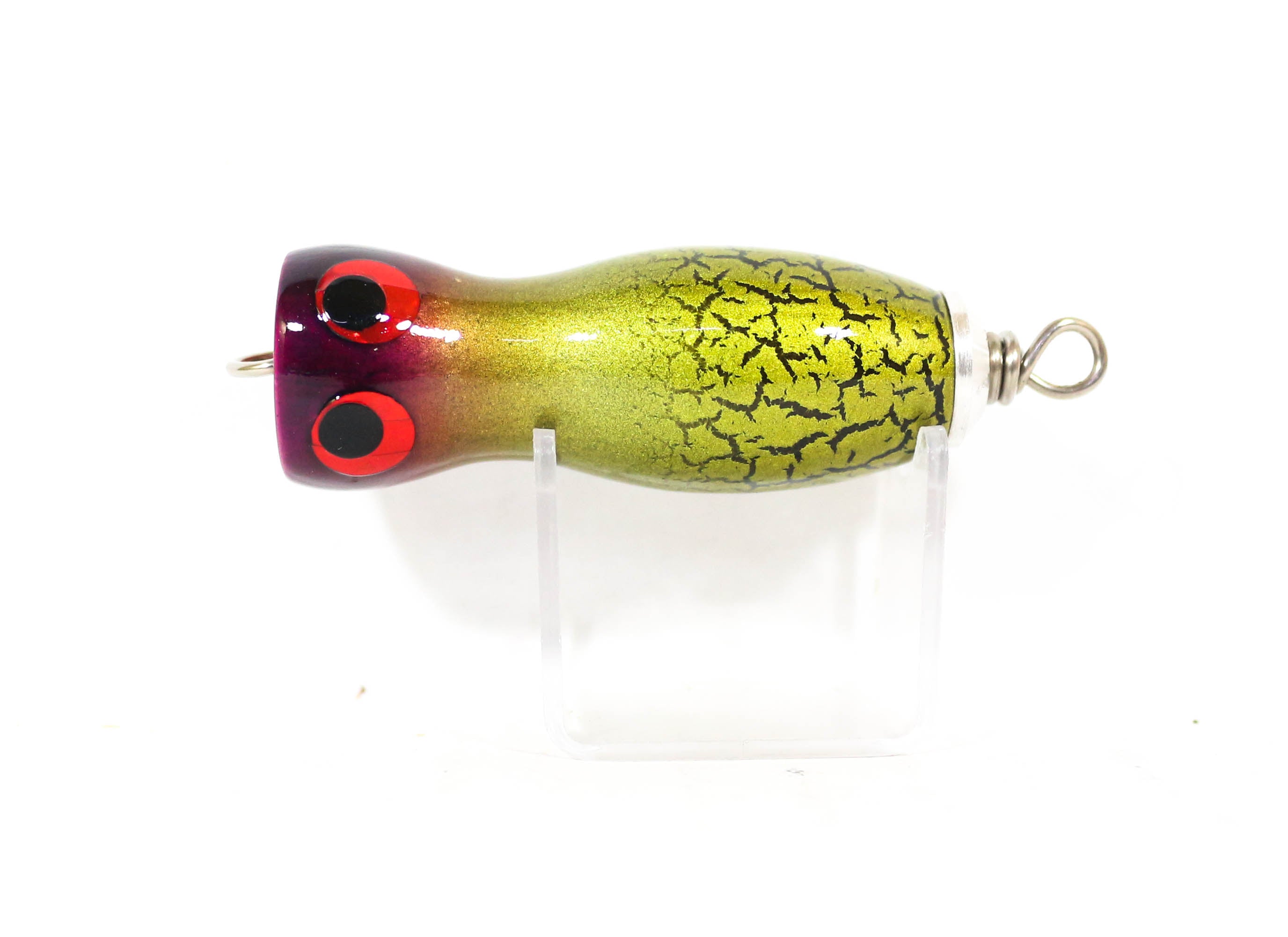 Sale Wood Popper Mini Floating 65 mm 7 grams Purple Head (1028)