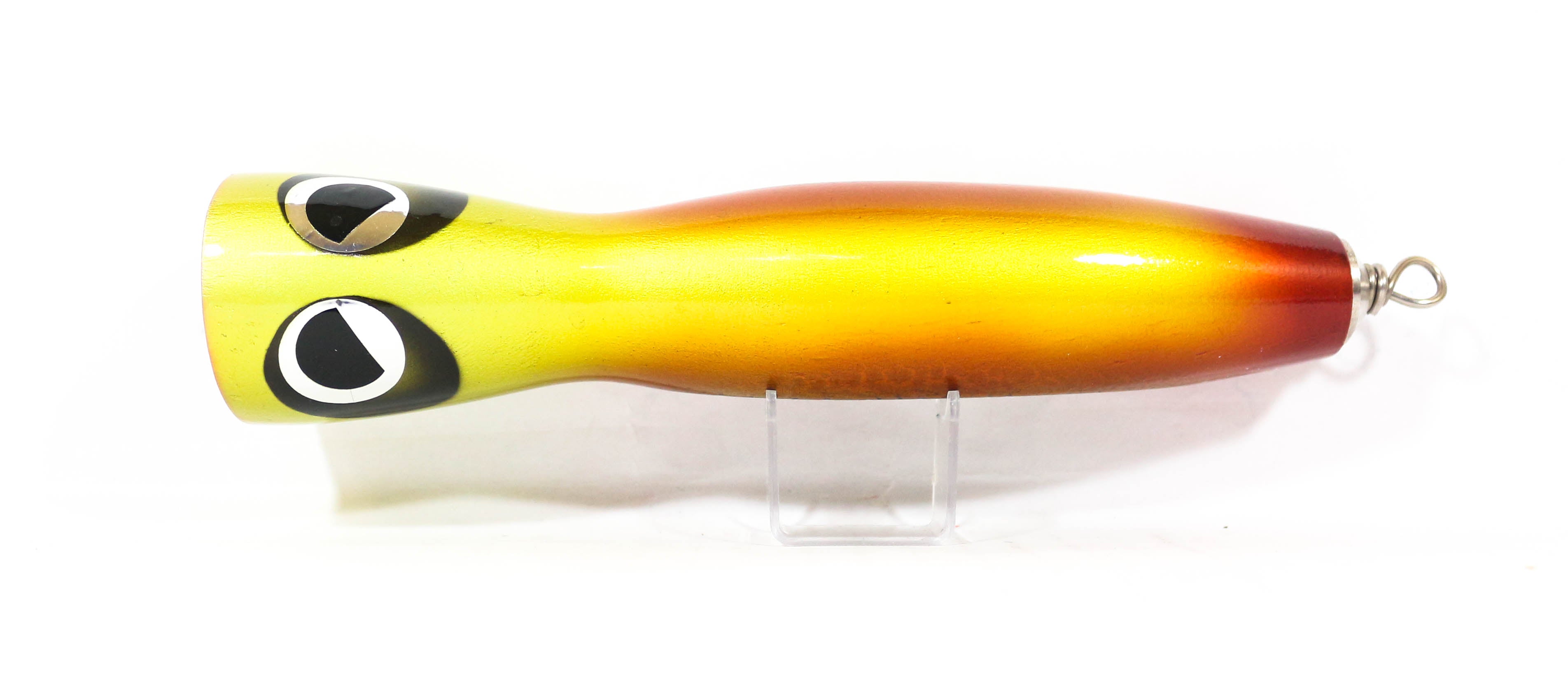 Sale Wood Popper Flatside Floating 210 mm 130 grams Crack Orange (1034)