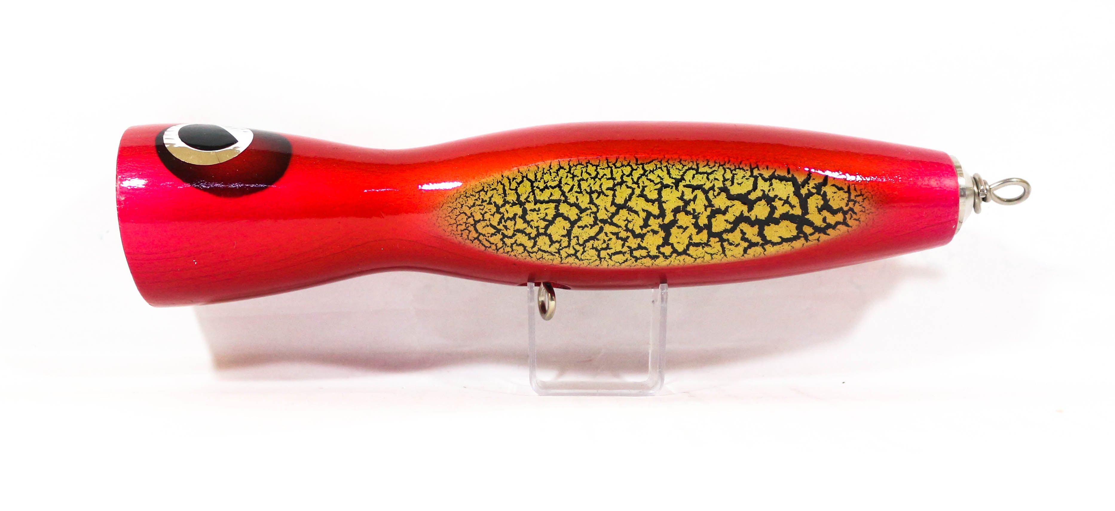 Sale Wood Popper Flatside Floating 210 mm 130 grams Crack Red (1035)