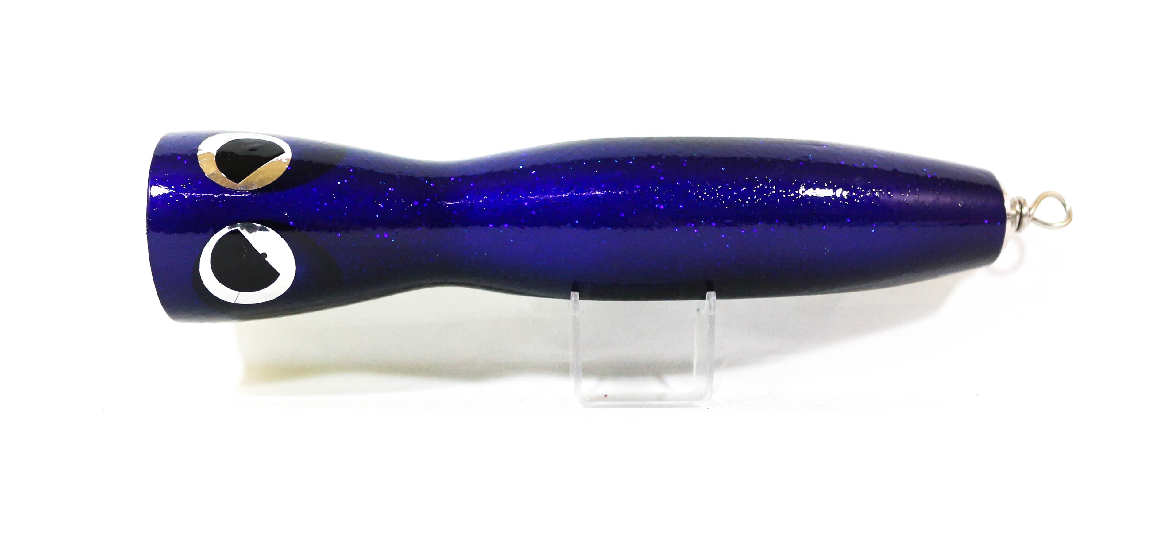 Sale Wood Popper Flatside Floating 210 mm 130 grams Wing Blue Glitter (1041
