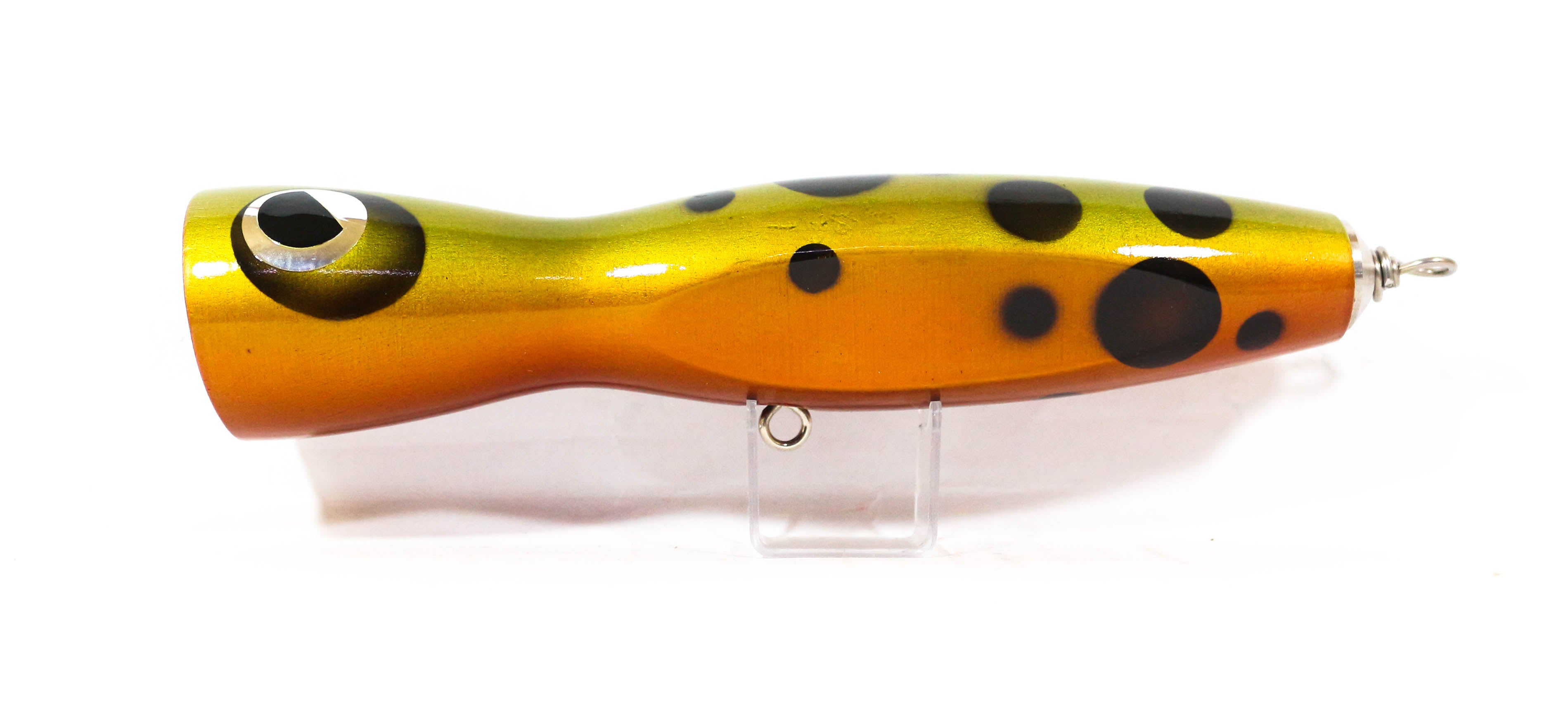 Sale Wood Popper Flatside Floating 210 mm 130 grams Gold Beetle (1049)