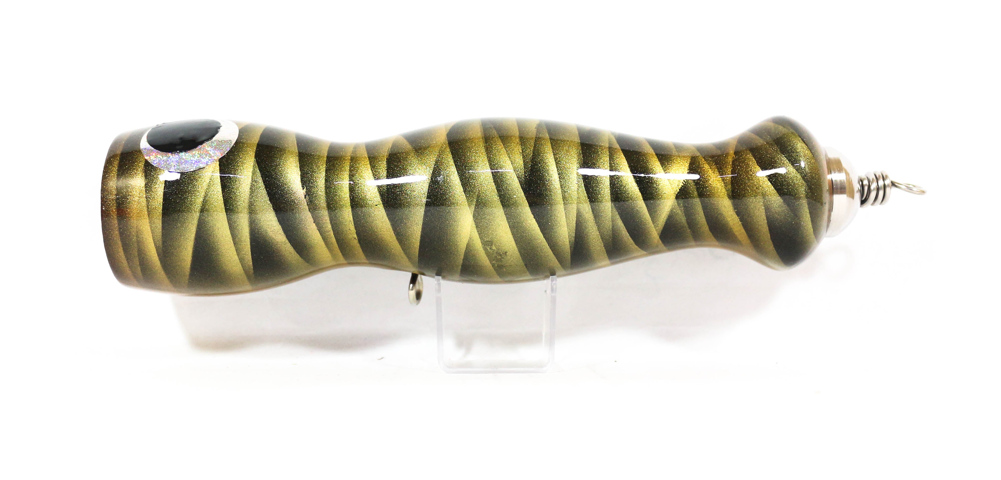 Sale Wood Popper Jelly Floating 220 mm 140 grams Mummy Gold (1064)