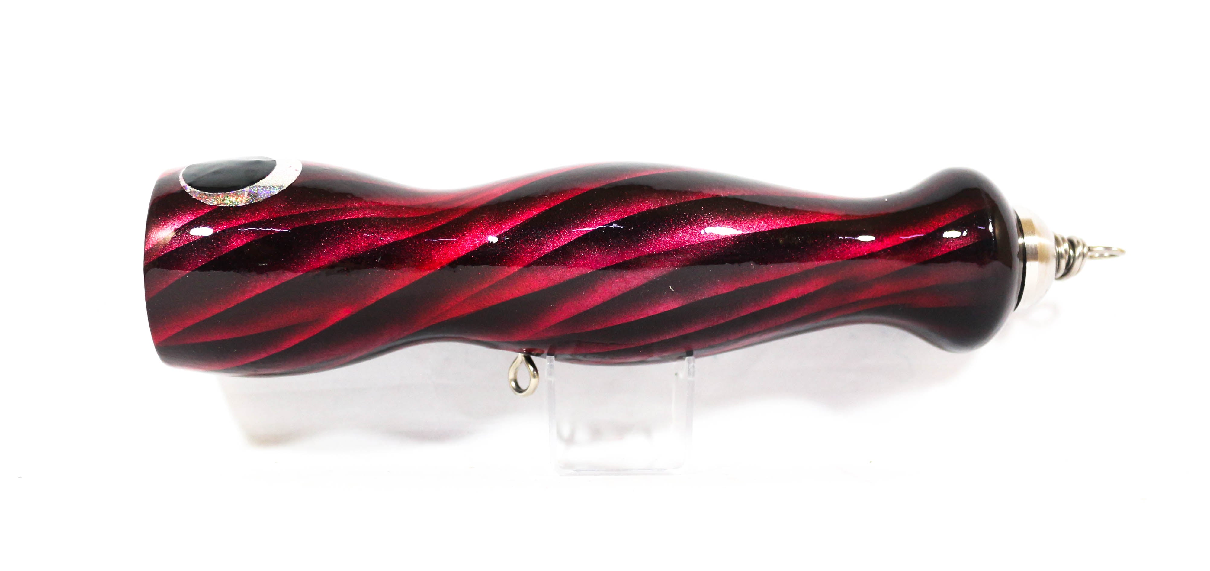 Sale Wood Popper Jelly Floating 220 mm 140 grams Stripe Magenta (1069)