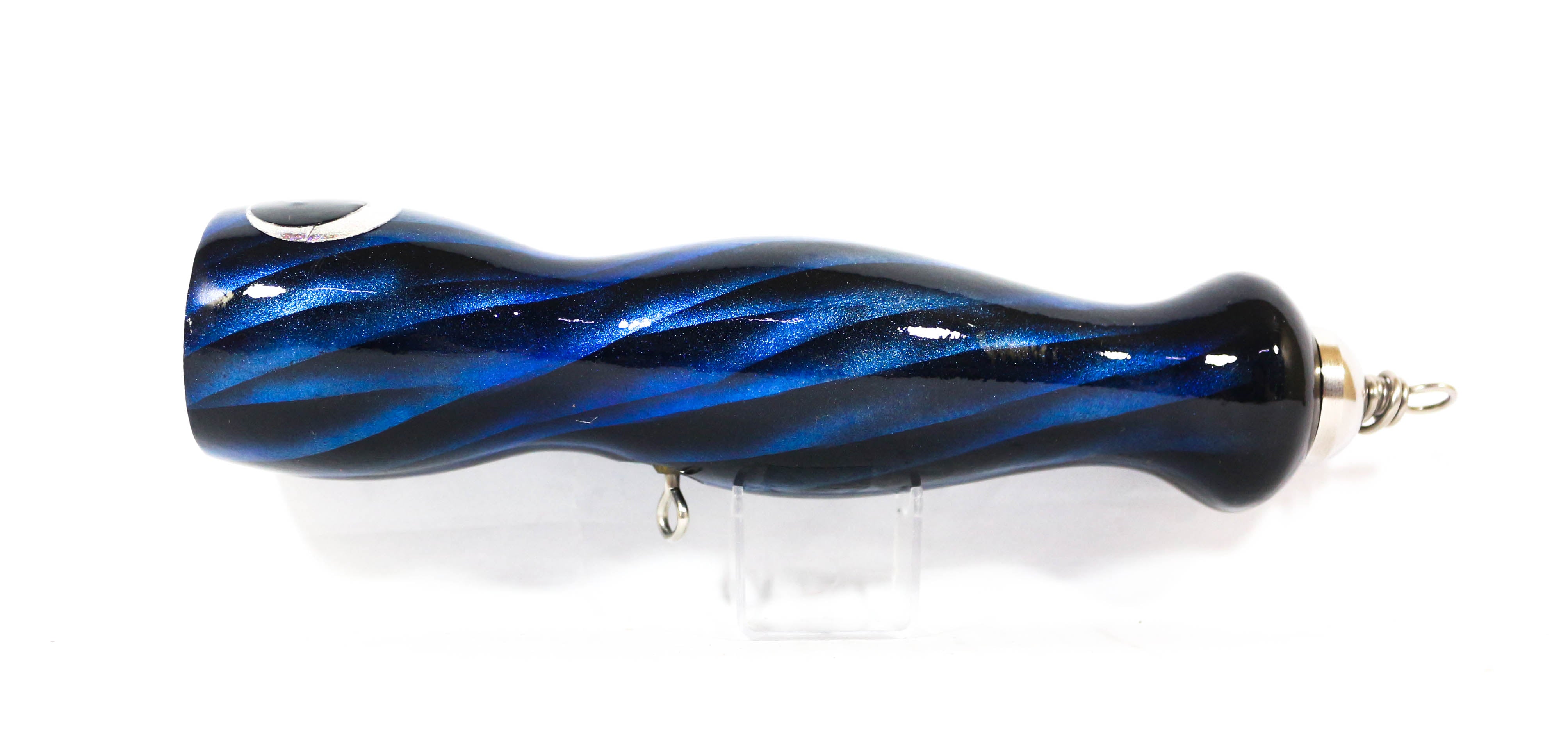 Sale Wood Popper Jelly Floating 220 mm 140 grams Stripe Blue (1072)