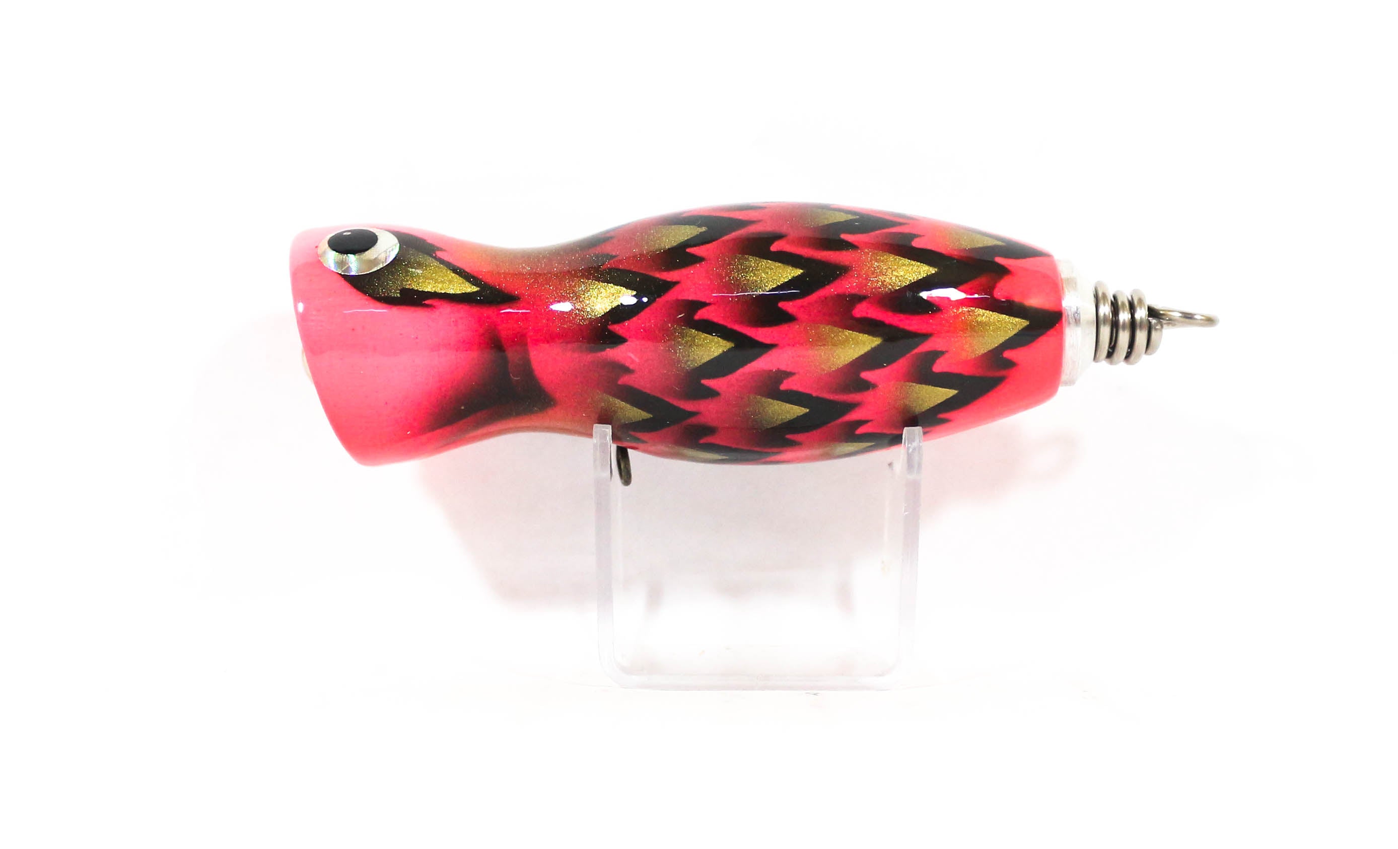 Sale Wood Popper Baby Floating 90 mm 17 grams Dragon Red (1084)