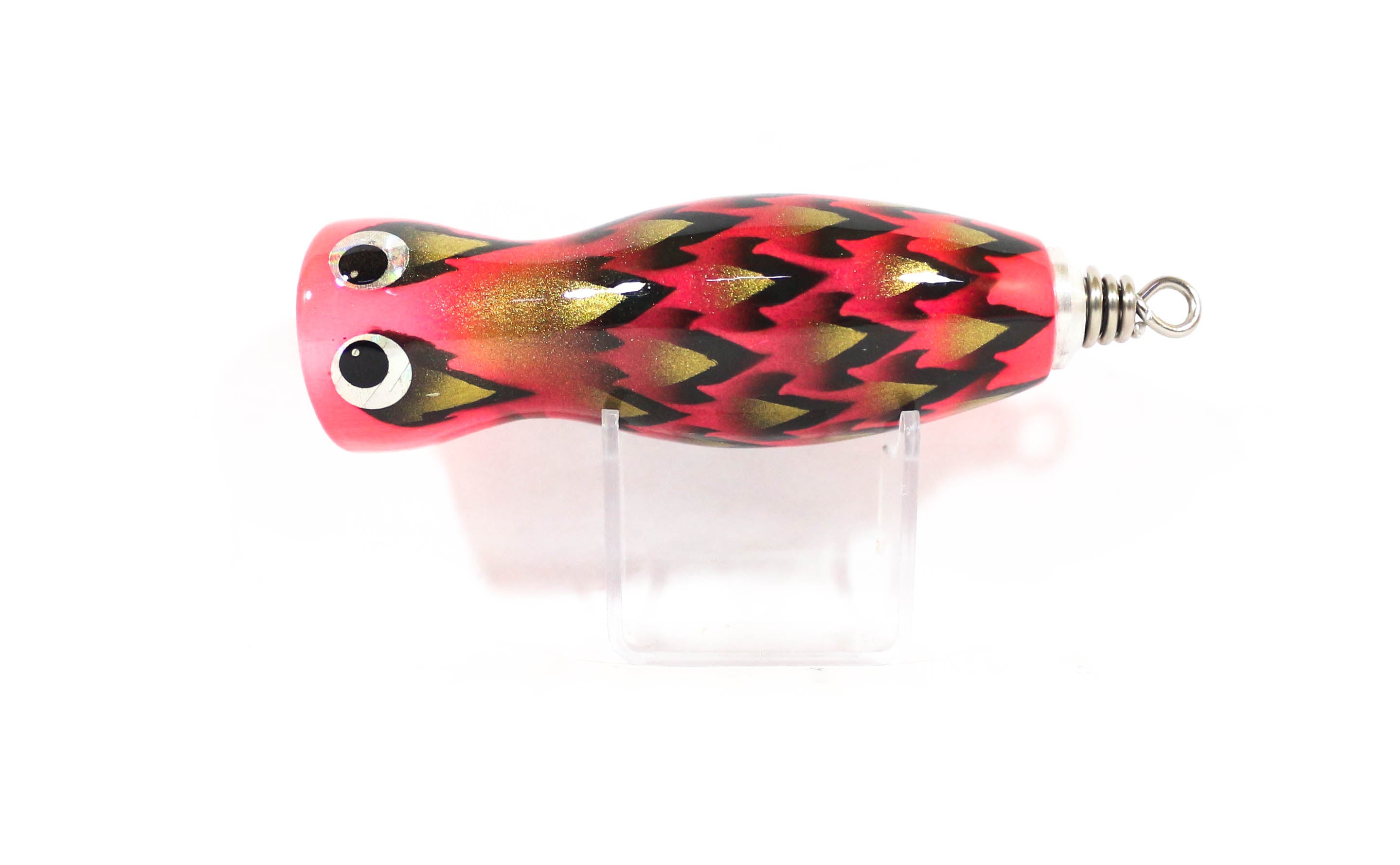 Sale Wood Popper Baby Floating 90 mm 17 grams Dragon Red (1084)