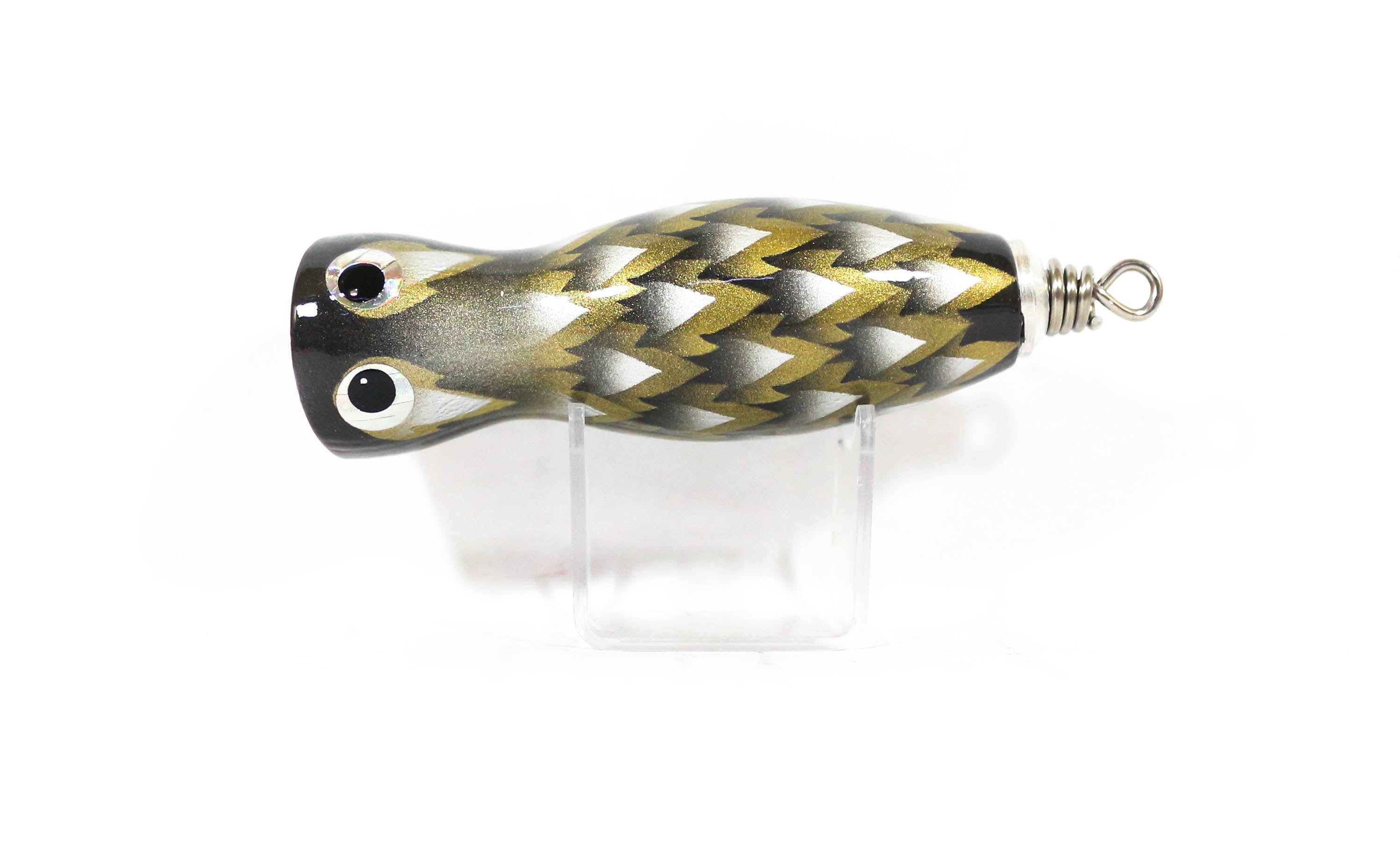 Sale Wood Popper Baby Floating 90 mm 17 grams Dragon Black (1089)