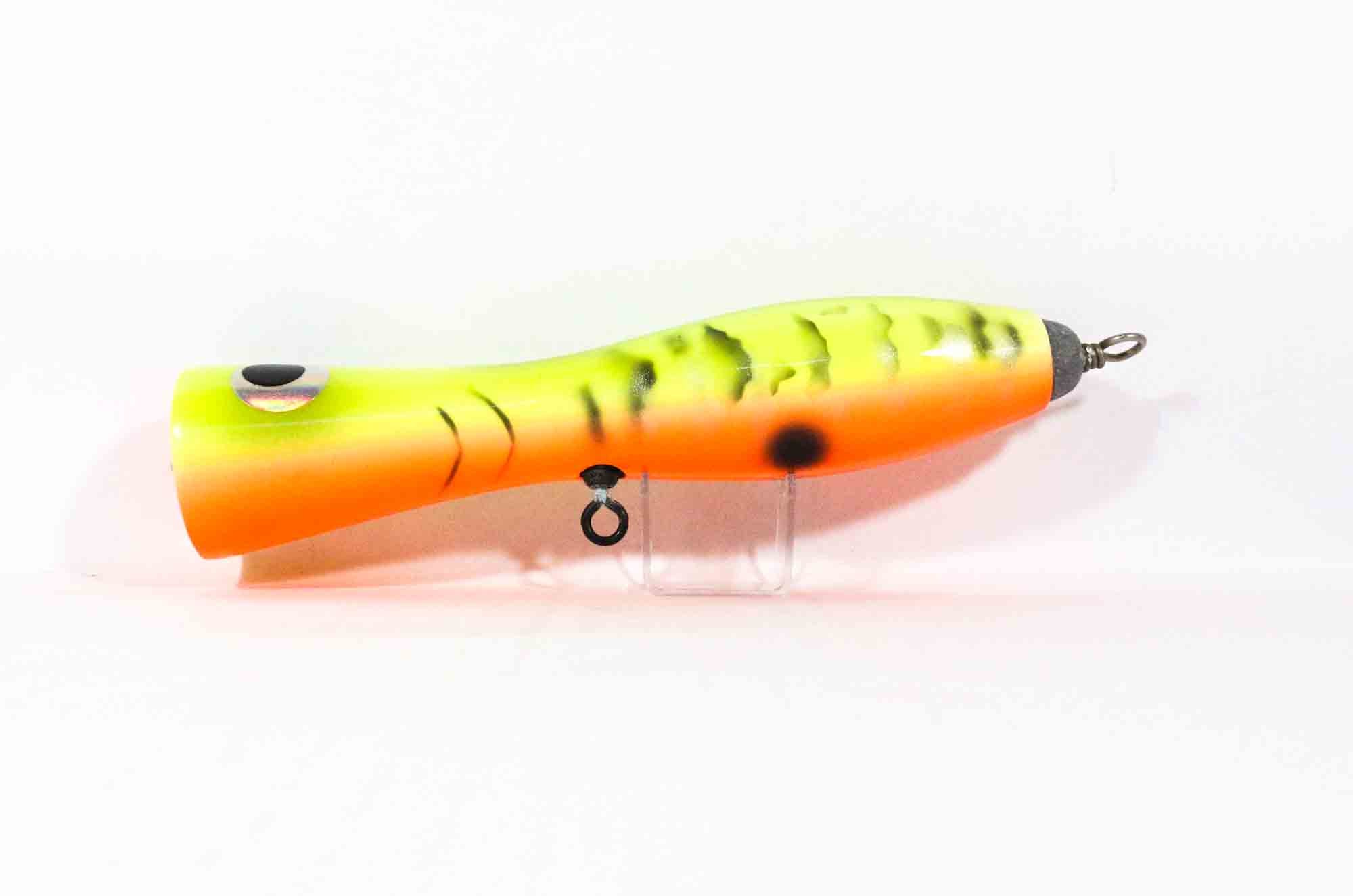 Sale Wood Popper Cone Floating 210 mm 105 grams Yellow Tiger (1108)
