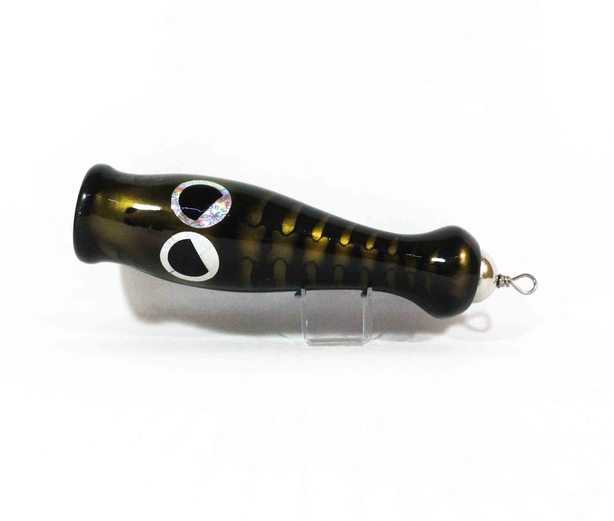 Sale Wood Popper Bottle Fish Floating 200 mm 170 grams Skeleton (1120)