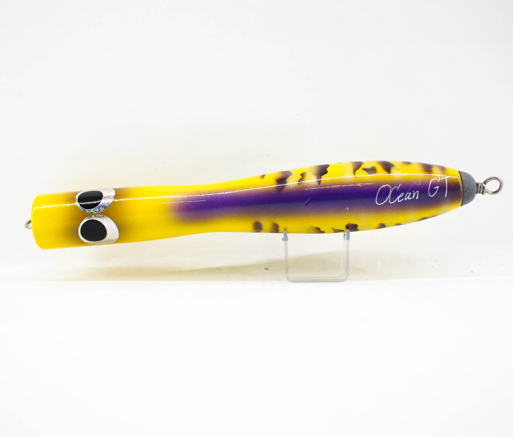 Sale Wood Popper Ocean GT Floating 230 mm 110 grams Orange Tiger (1133)
