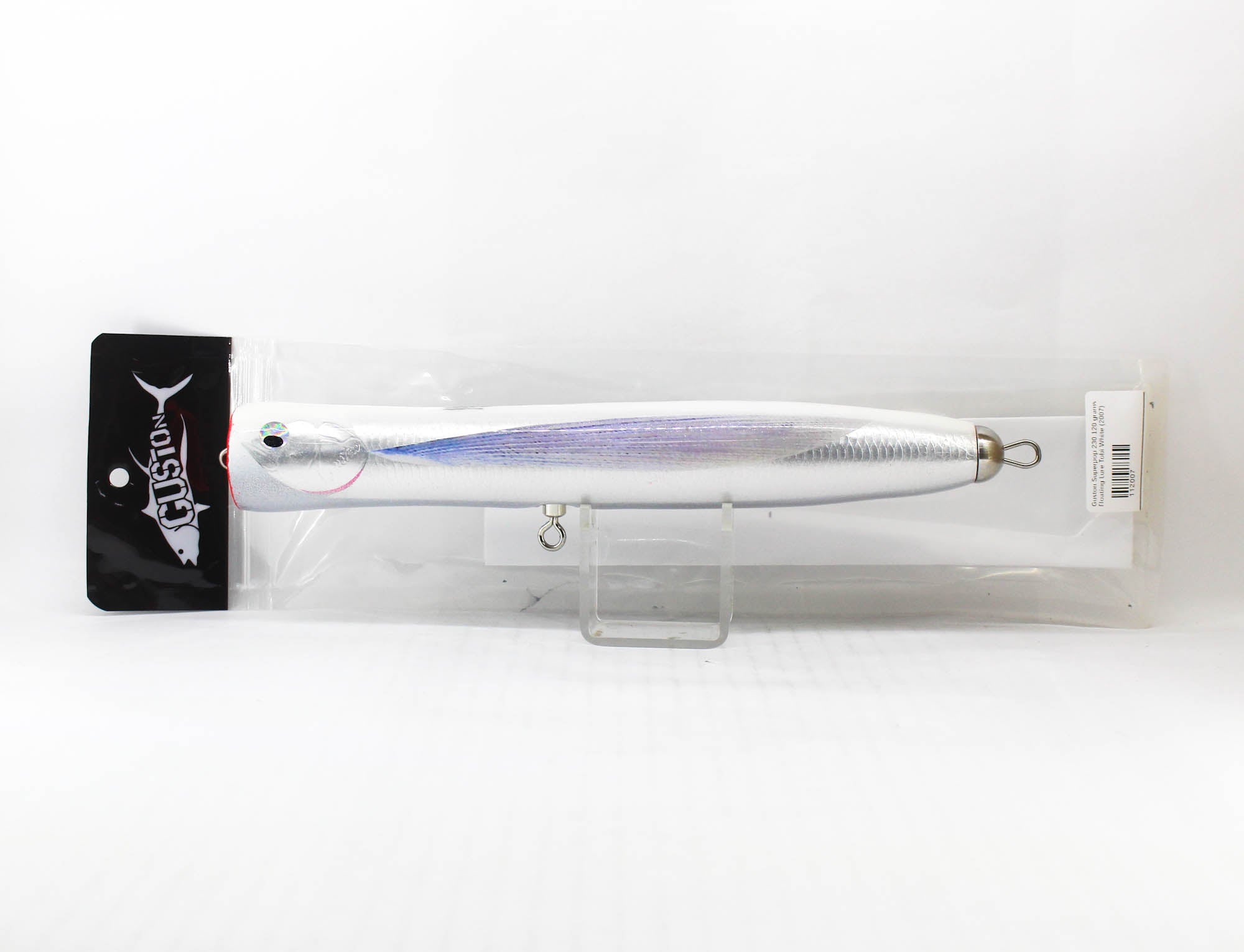 Guston Lures Super Pop 230 120 grams Floating Lure Tobi White (2007)