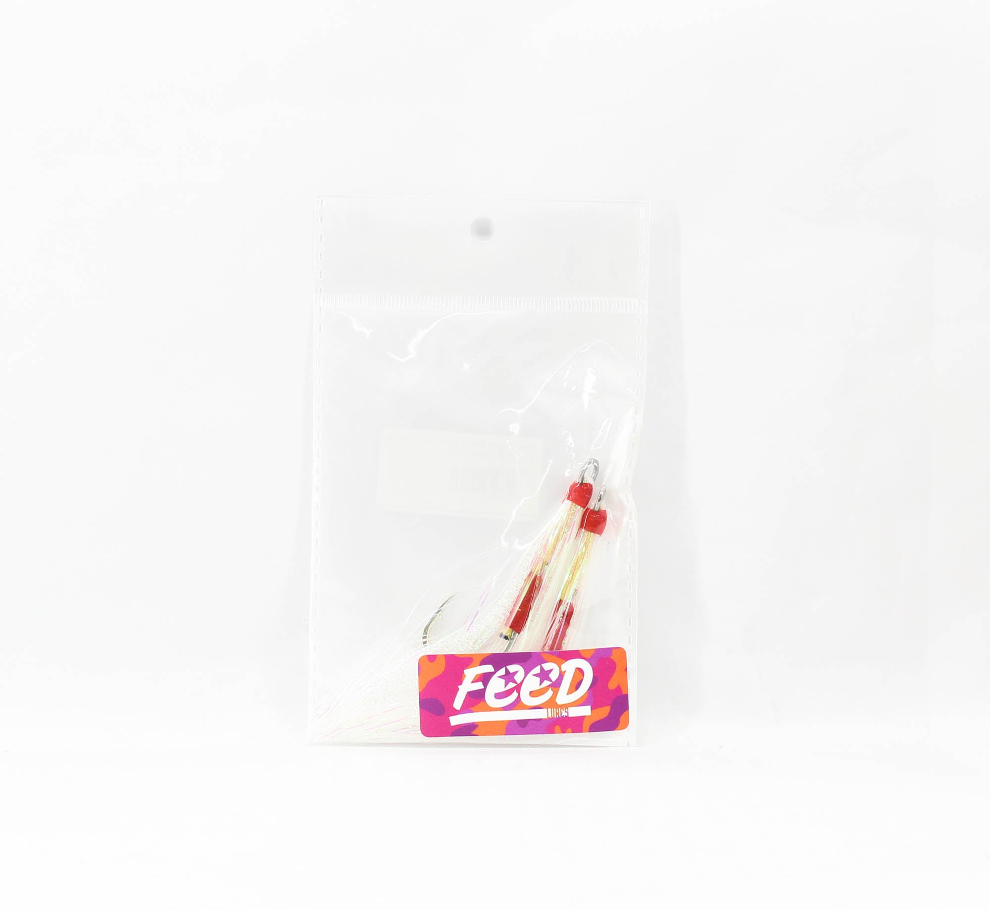 Feed Assist Hook Giant Mack Single Size 2/0 White (2124)
