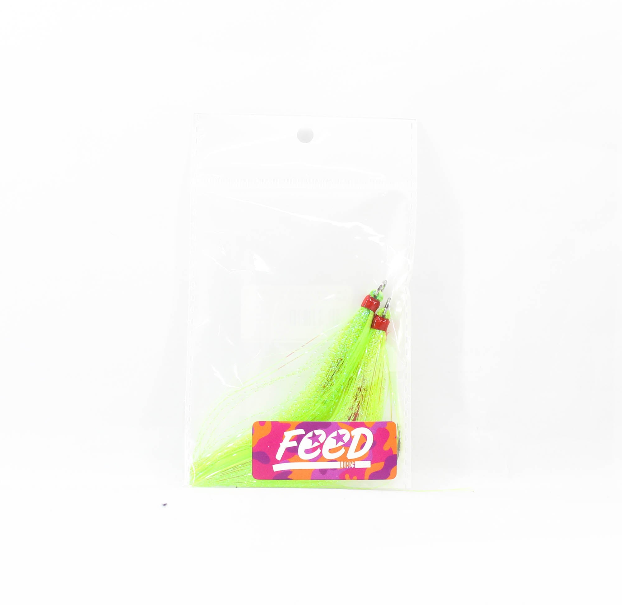 Feed Assist Hook Giant Mack Single Size 2/0 All Green (2125)