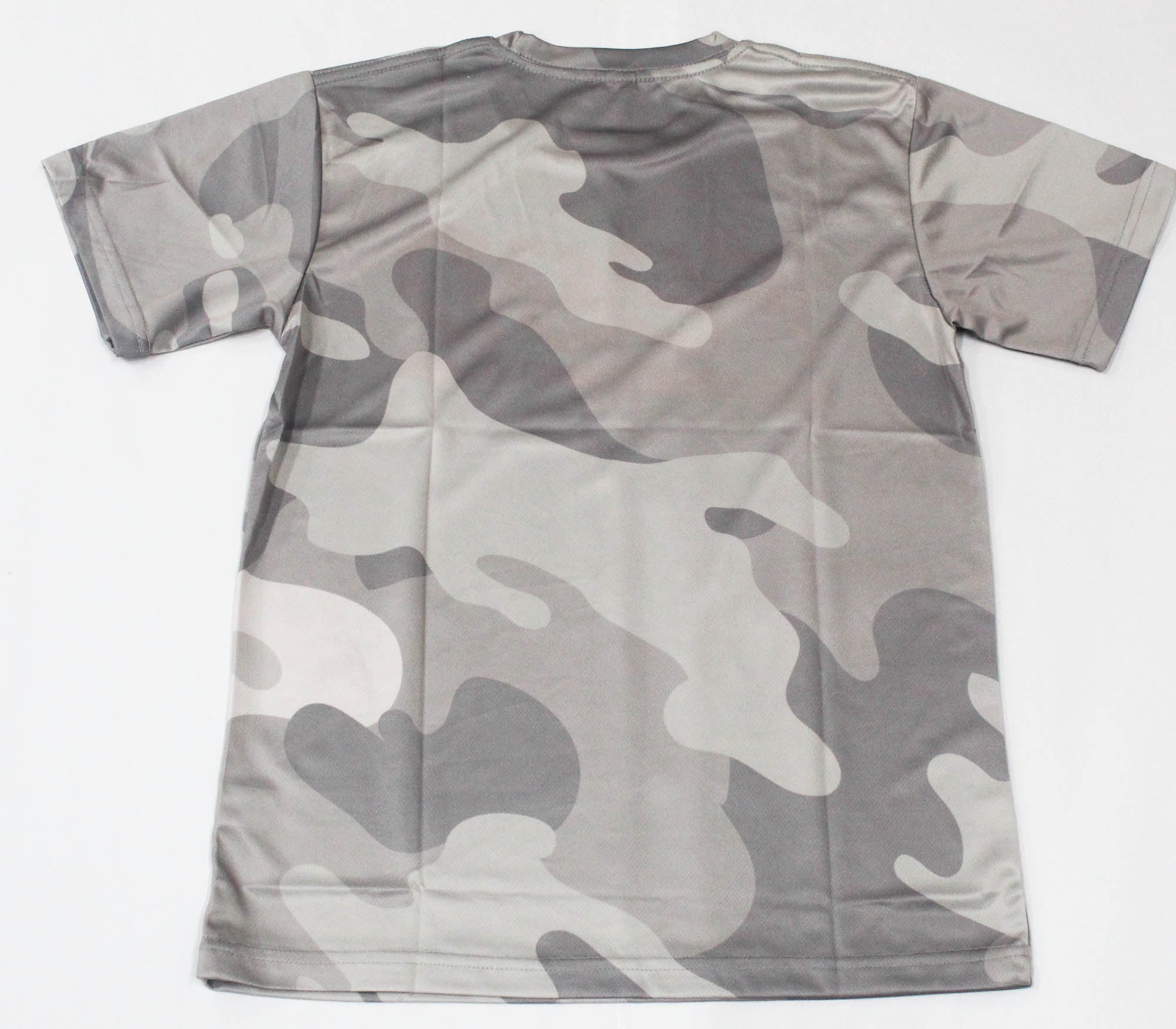 Feed T-Shirt Dry Fit Short Sleeve Size XL Light Grey Camo (2162)