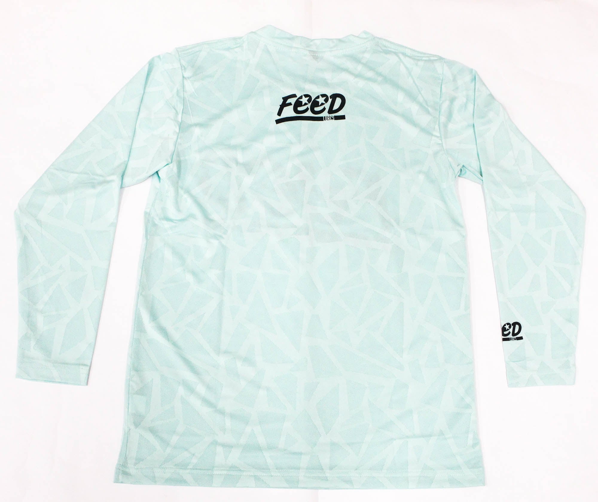 Feed T-Shirt Dry Fit Long Sleeve Size XXL Reef Turquoise (2168)