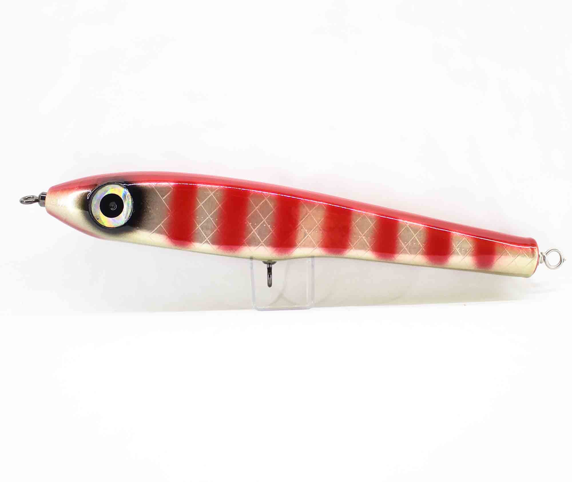 Maggy Gara Marlin 140g Pencil Lure Red Stripes (2027)