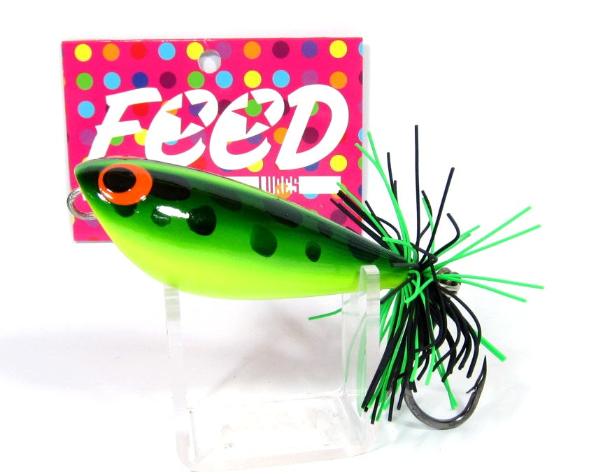 Feed Skip 15 Hand Made Wood Frog Floating Lure 15 grams 2 (2002)