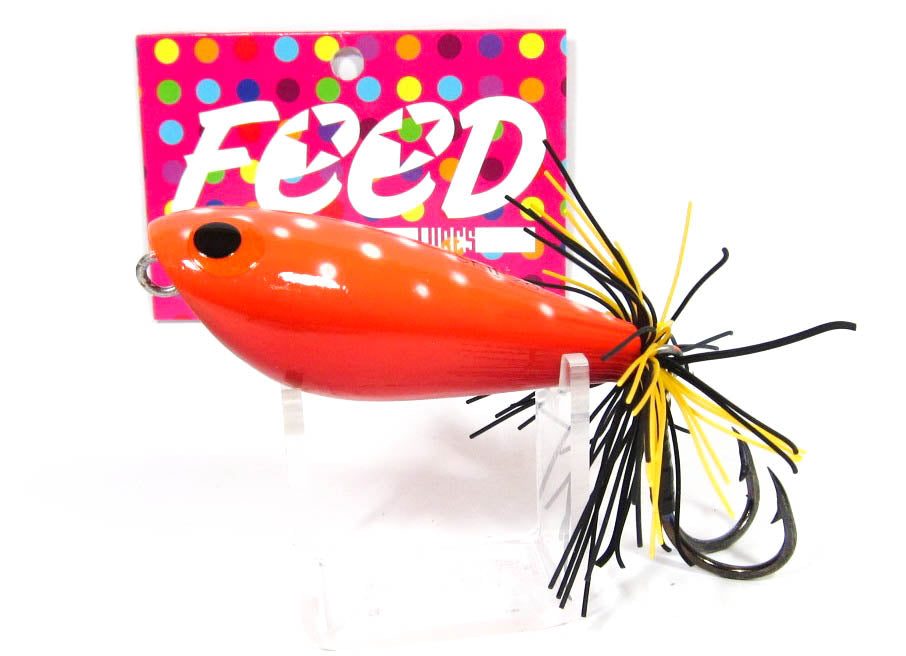 Feed Skip 28 Hand Made Wood Frog Floating Lure 28 grams 6 (3006)