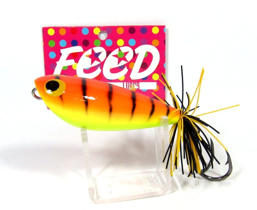 Feed Skip 28 Hand Made Wood Frog Floating Lure 28 grams 9 (3009)