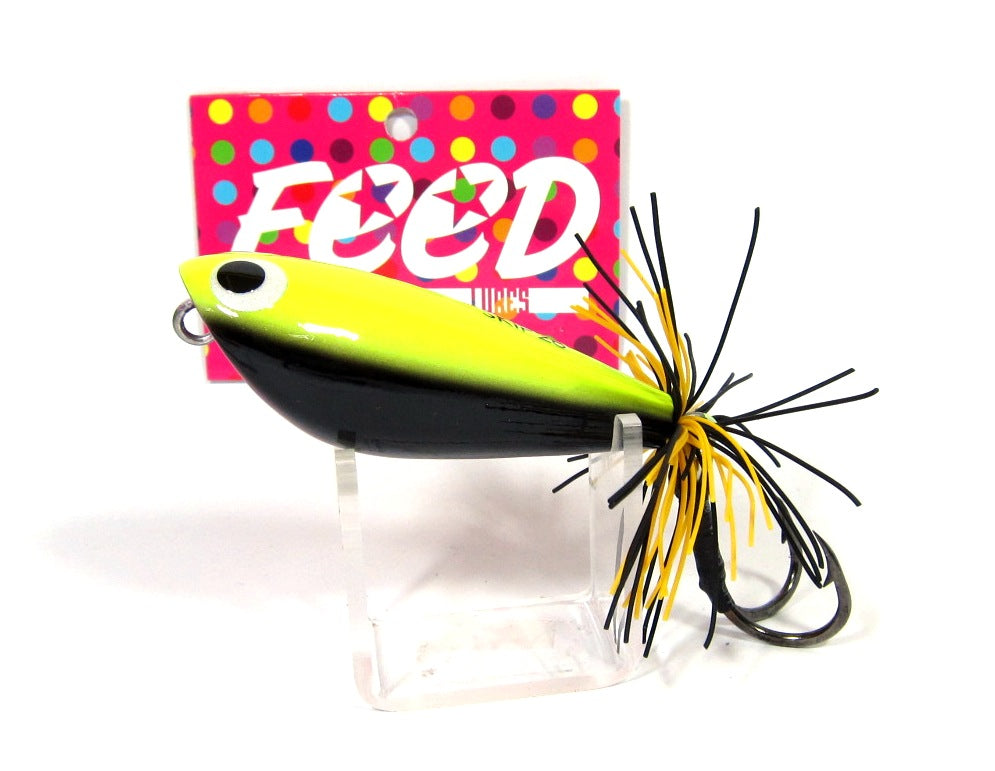Feed Skip 28 Hand Made Wood Frog Floating Lure 28 grams 10 (3010)