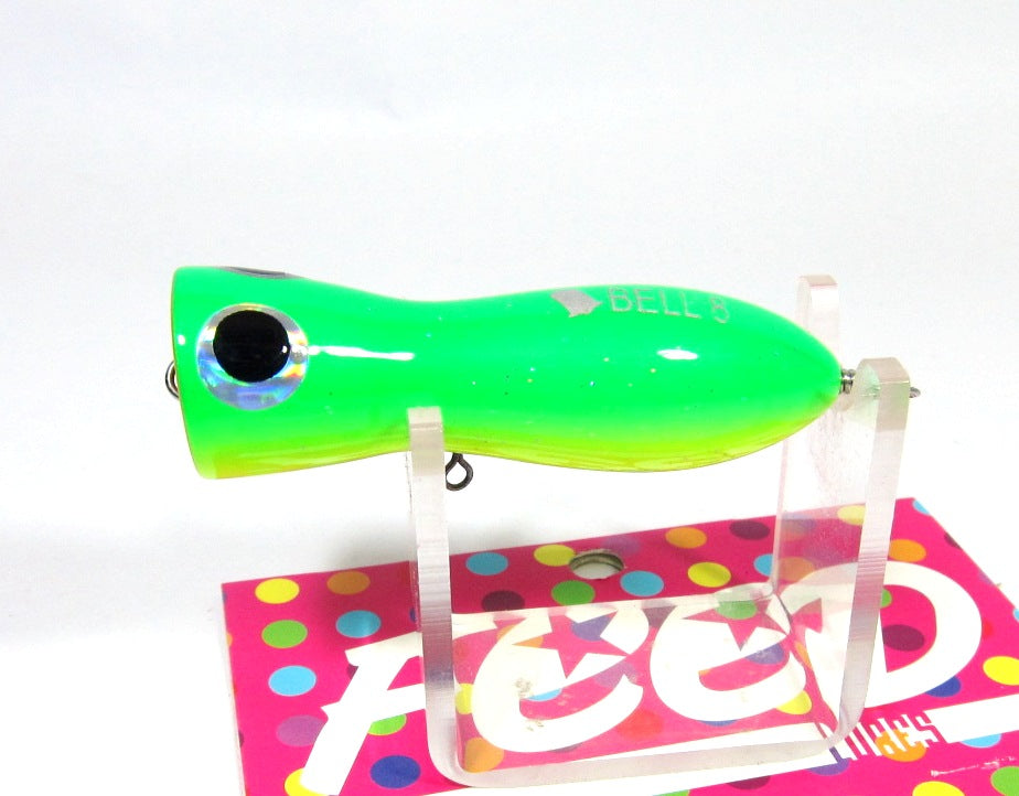 Feed Bell 8 Hand Made Wood Popper Floating Lure 8 grams 22 (6022)