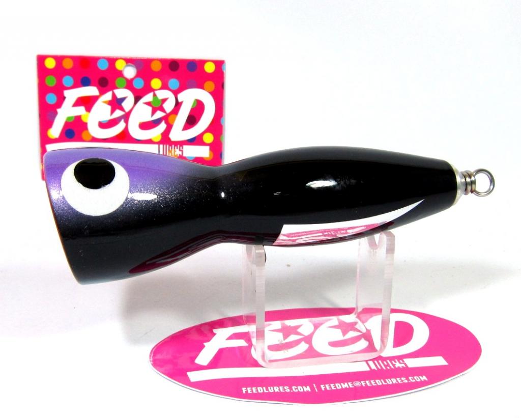 Feed Bell 60 Hand Made Wood Popper Floating Lure 60 grams 61 (7061)