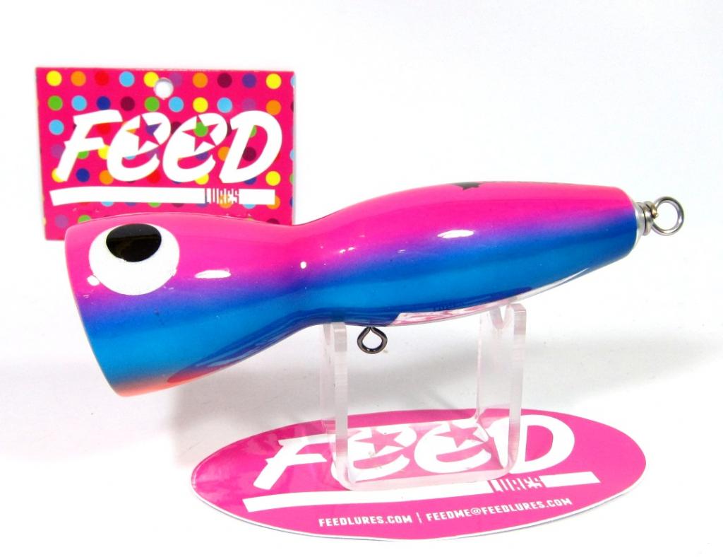 Feed Bell 120 Hand Made Wood Popper Floating Lure 120 grams 63 (8063)