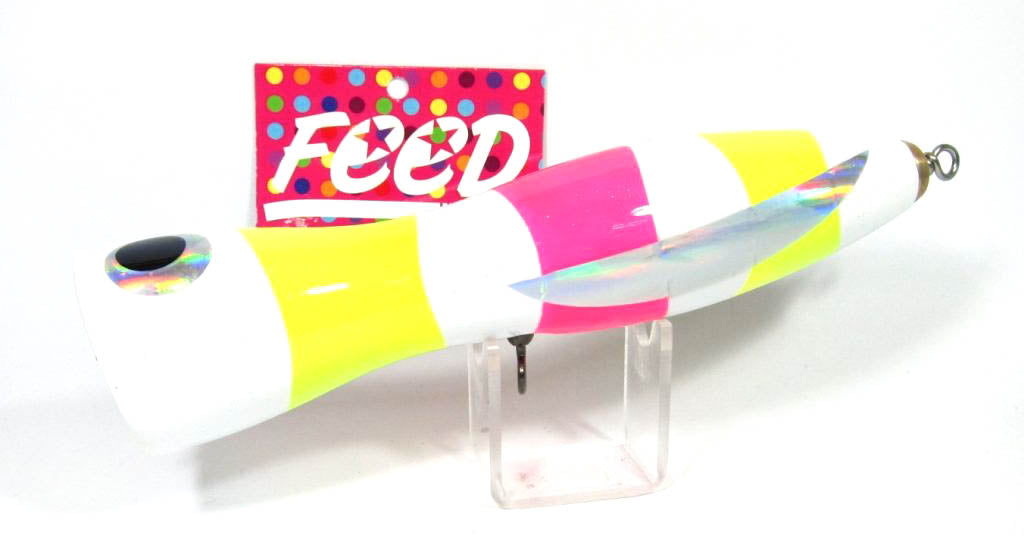 Feed Pin 150 Hand Made Wood Popper Floating Lure 150 grams 19 (2019)
