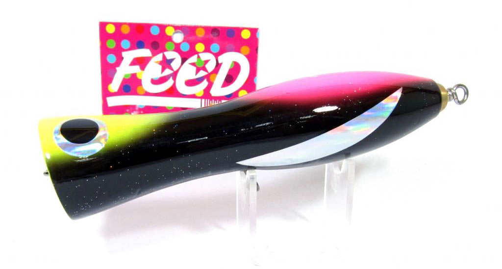 Feed Pin 150 Hand Made Wood Popper Floating Lure 150 grams 44 (2044)