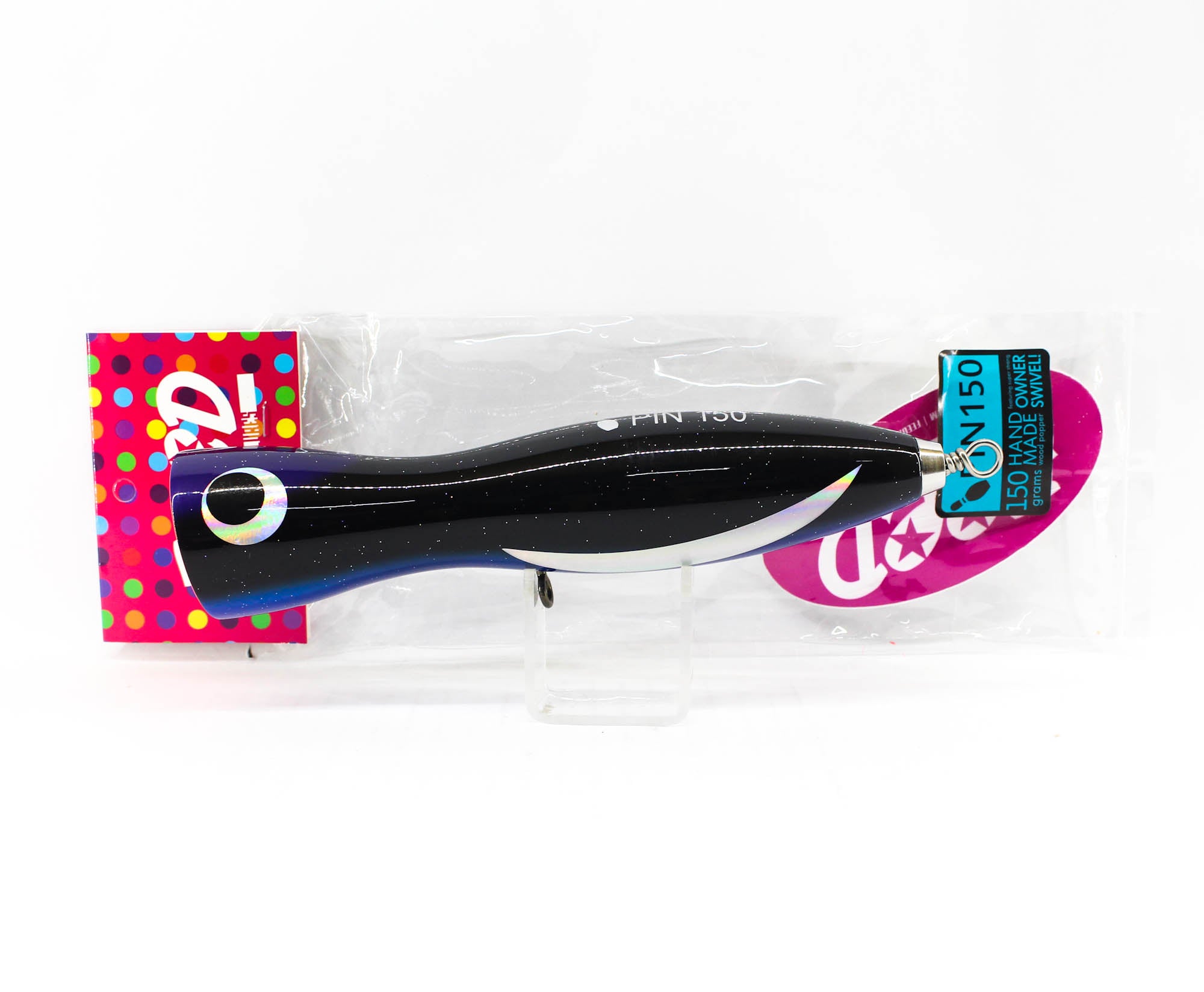 Feed Pin 150 Hand Made Wood Popper Floating Lure 150 grams 46 (2046)