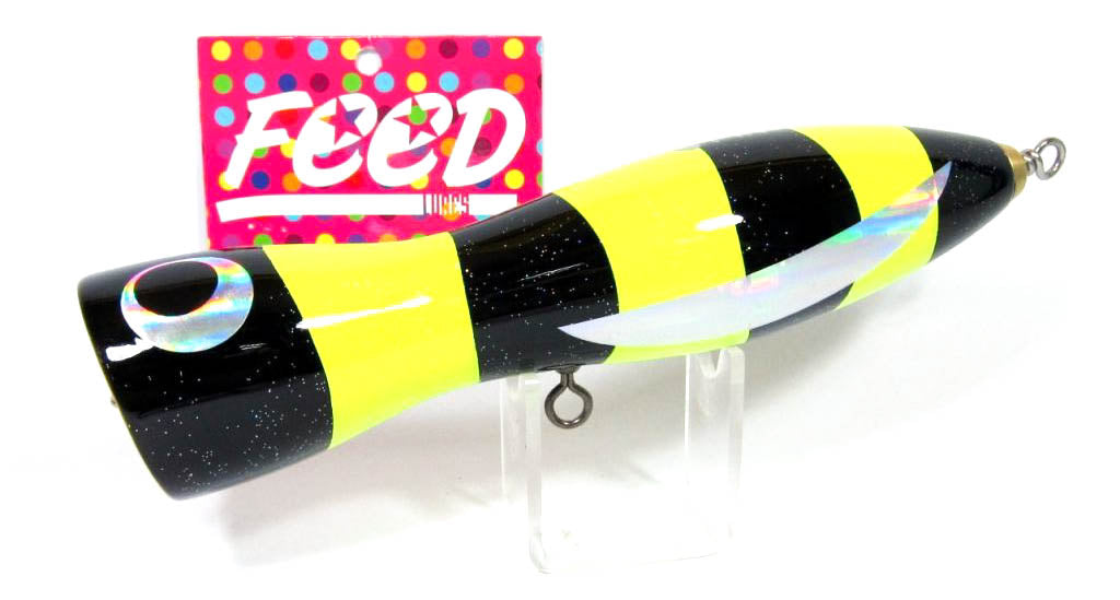 Feed Pin 150 Hand Made Wood Popper Floating Lure 150 grams 49 (2049)